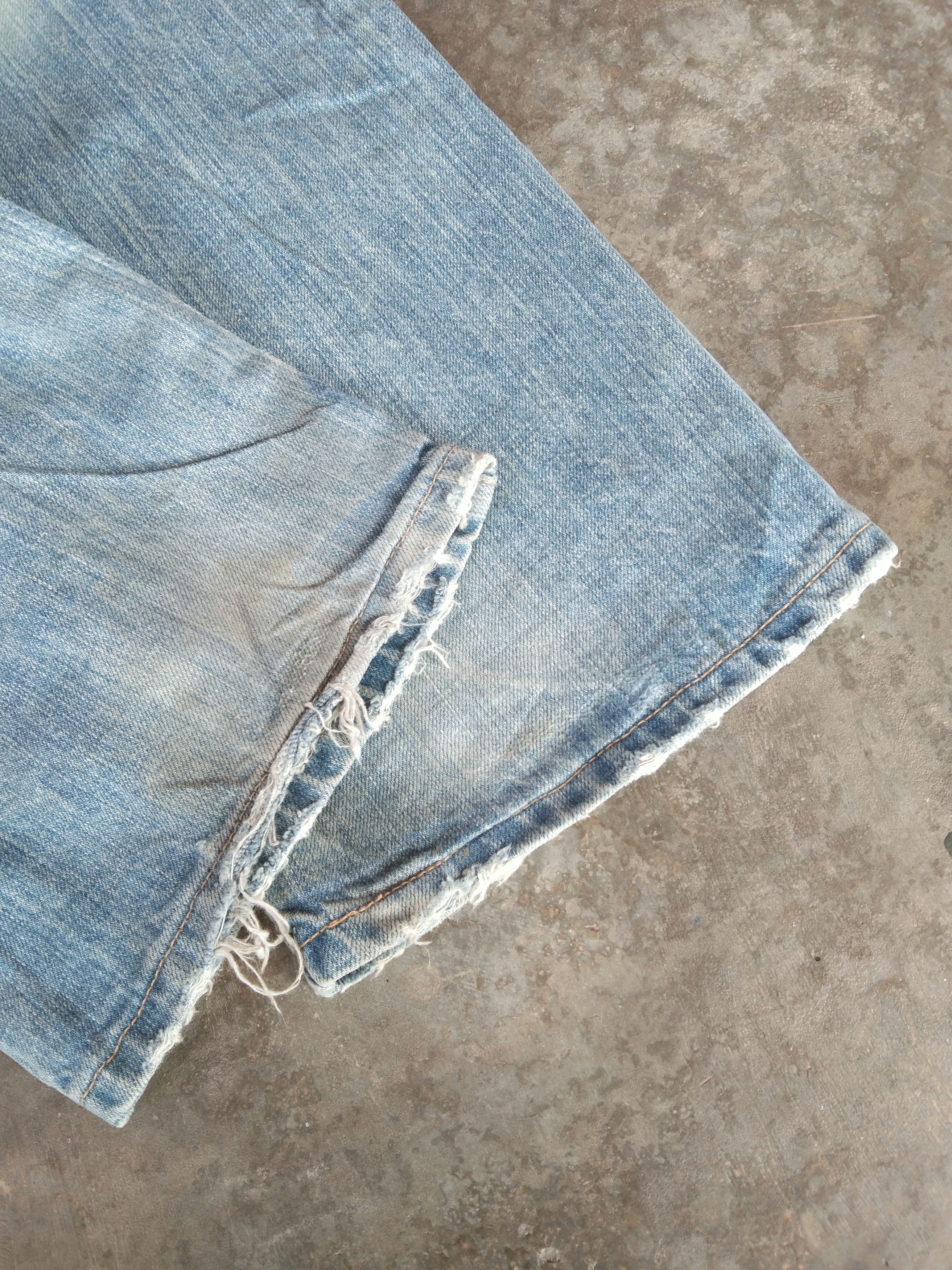 Levi's Vintage Levis 501 Rusty Wash Distressed Jeans 32x33 Size US 32 / EU 48 - 3 Thumbnail