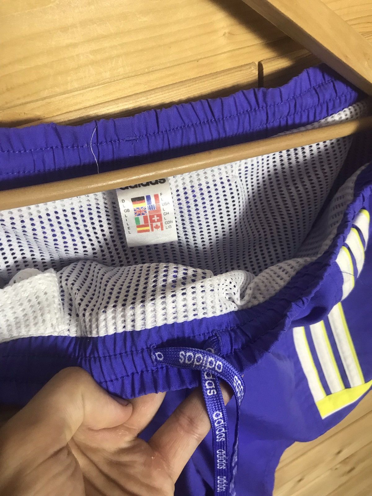 Vintage Vintage 90S Adidas shorts Size US 34 / EU 50 - 3 Thumbnail