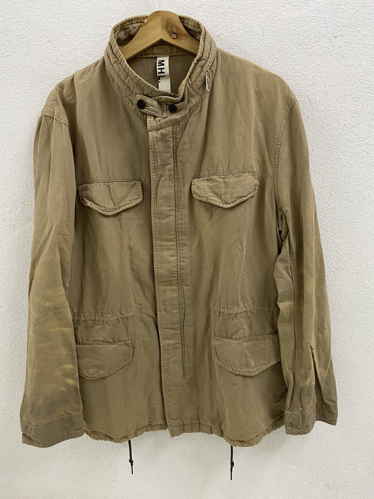 image of Margaret Howell x Vintage Mhl Parka Jacket in Brown, Men's (Size XL)