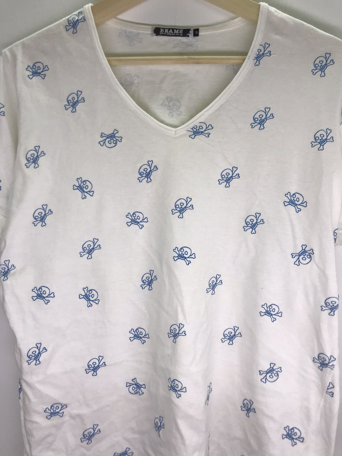 Beams Plus Beams Skull fullprint Tshirt Size US S / EU 44-46 / 1 - 2 Thumbnail