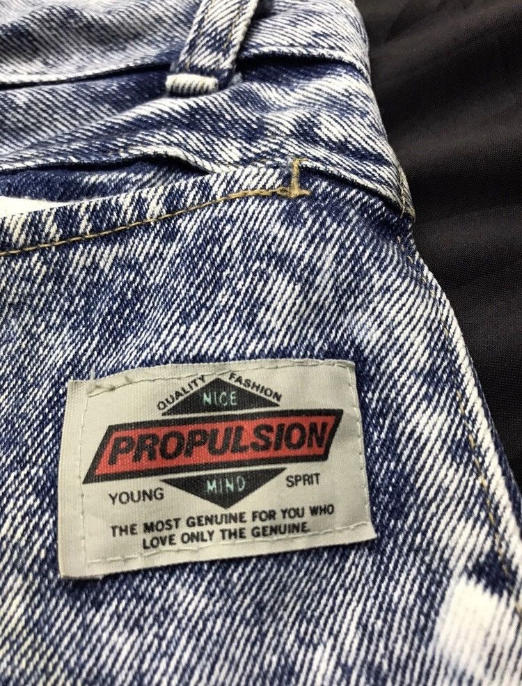 Japanese Brand MadeInJapan Propulsion Acid Wash high waist denim Pant Size US 26 / EU 42 - 7 Thumbnail