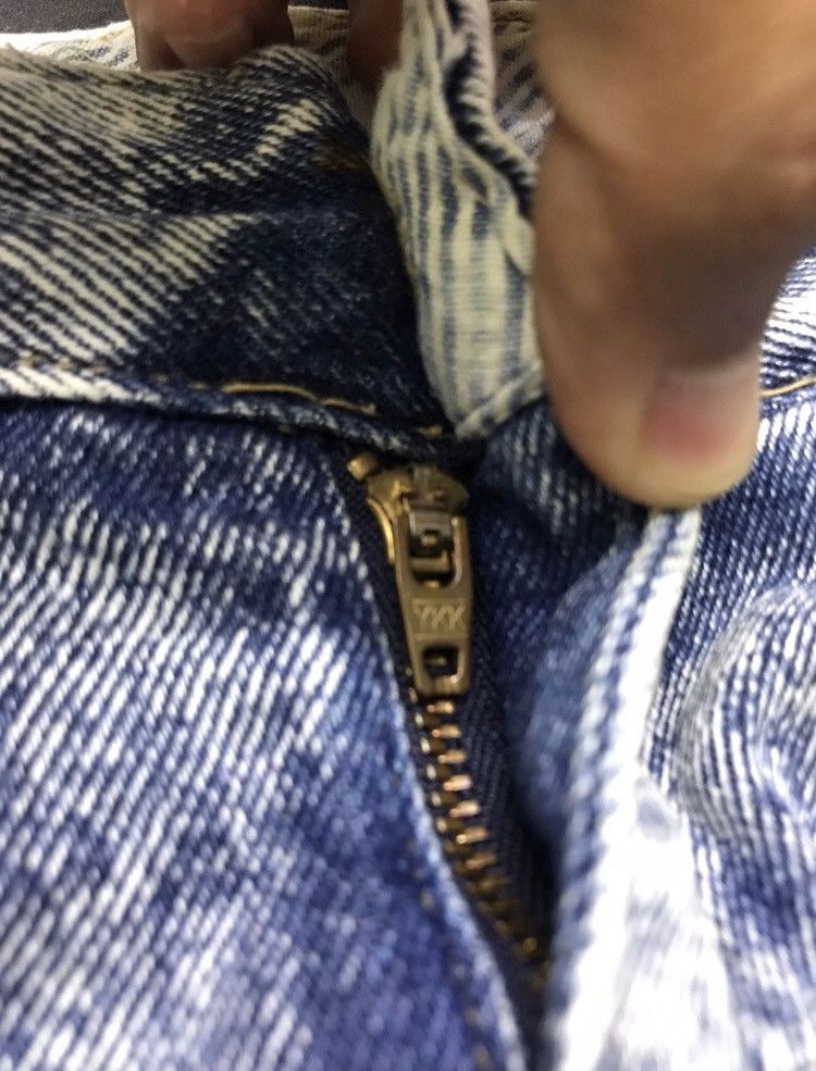 Japanese Brand MadeInJapan Propulsion Acid Wash high waist denim Pant Size US 26 / EU 42 - 3 Thumbnail