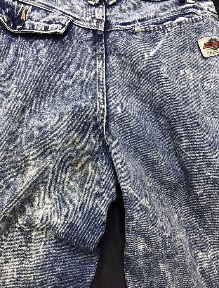 Japanese Brand MadeInJapan Propulsion Acid Wash high waist denim Pant Size US 26 / EU 42 - 5 Thumbnail
