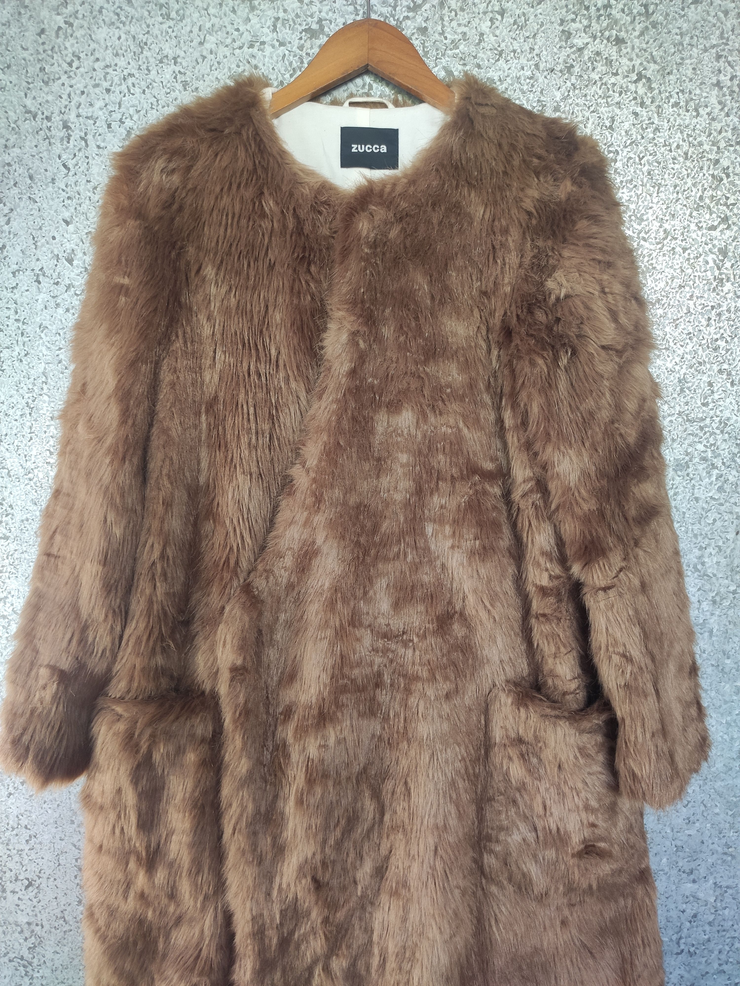 Zucca by Issey Miyake jacket mink fur coat kimono japan
