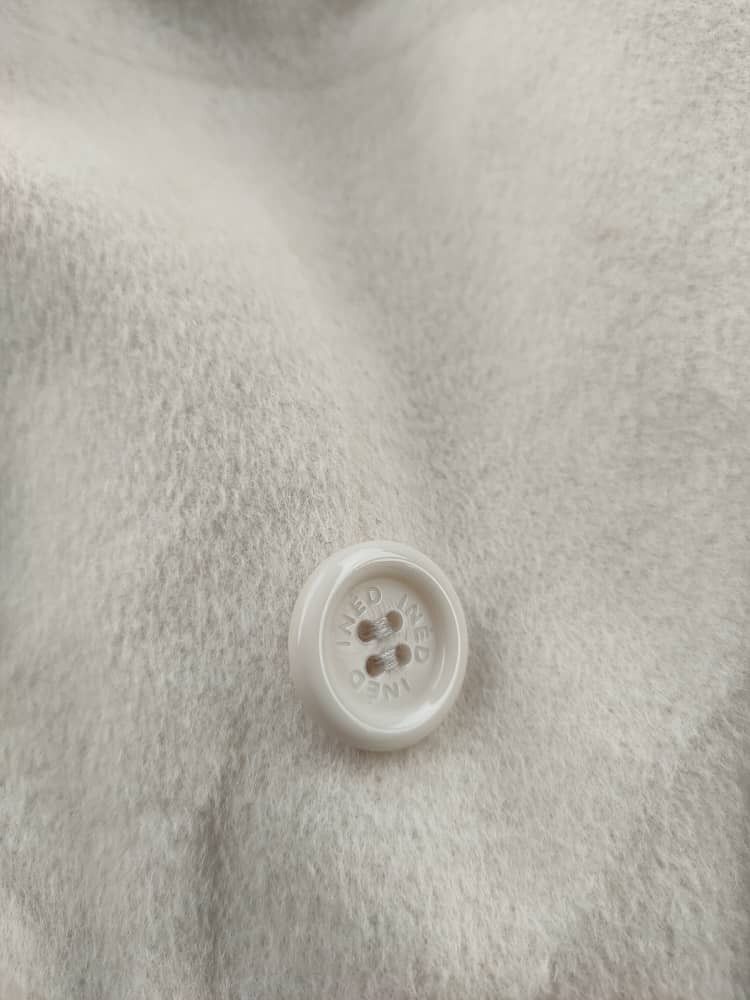 Japanese Brand ❎ Ined Angora Cashmere Long Coat Size S / US 4 / IT 40 - 6 Thumbnail
