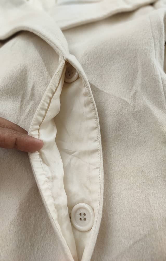 Japanese Brand ❎ Ined Angora Cashmere Long Coat Size S / US 4 / IT 40 - 5 Thumbnail