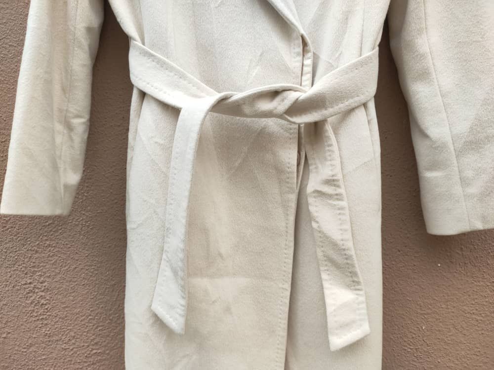 Japanese Brand ❎ Ined Angora Cashmere Long Coat Size S / US 4 / IT 40 - 3 Thumbnail