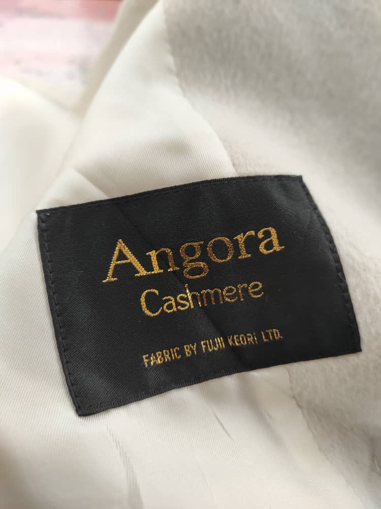 Japanese Brand ❎ Ined Angora Cashmere Long Coat Size S / US 4 / IT 40 - 9 Thumbnail