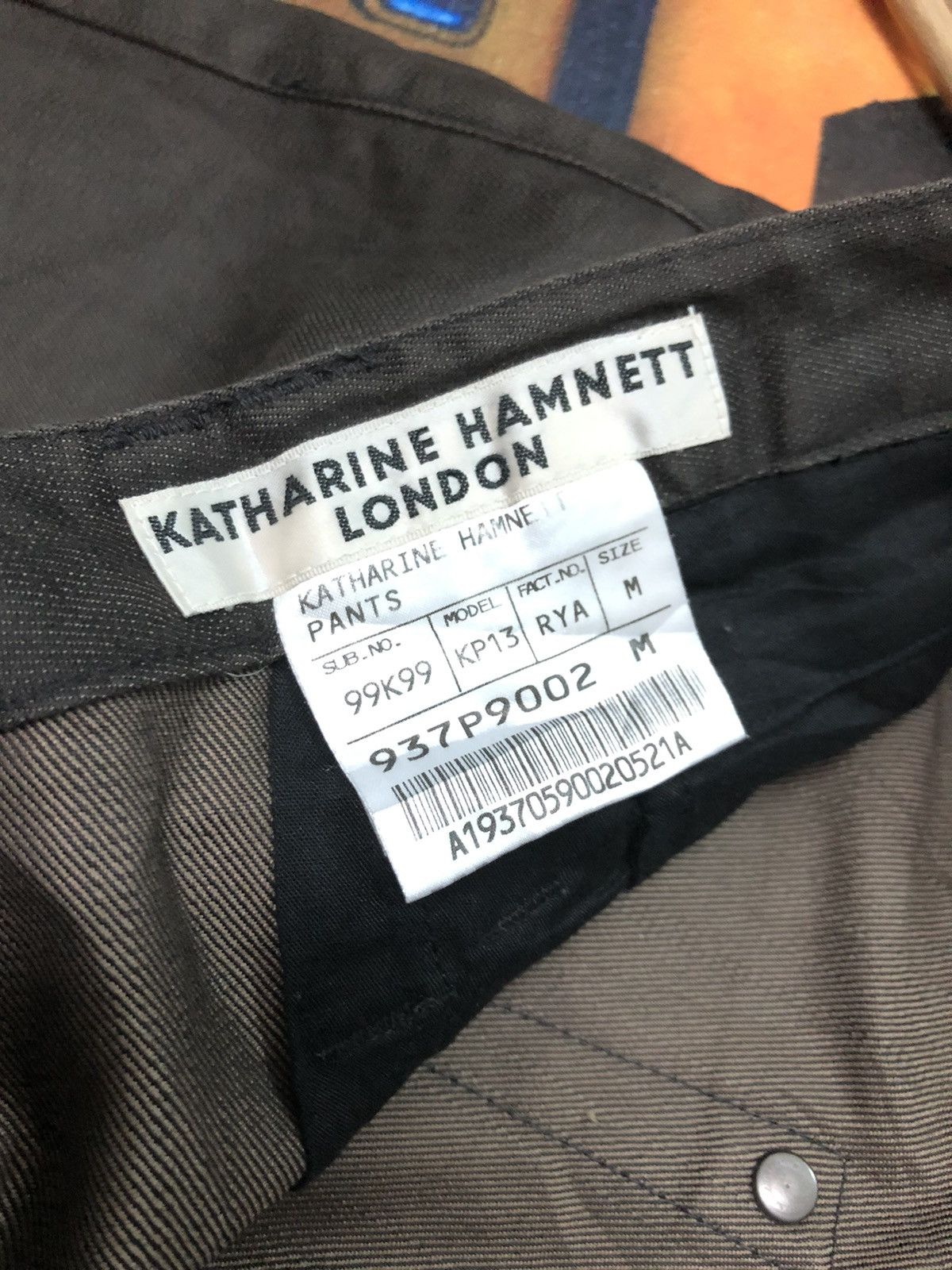 Designer × Katharine Hamnett London × Vintage VINTAGE KATHARINE HAMMNETT LONDON ANKLE CUT DENIM PANTS Size US 30 / EU 46 - 9 Thumbnail