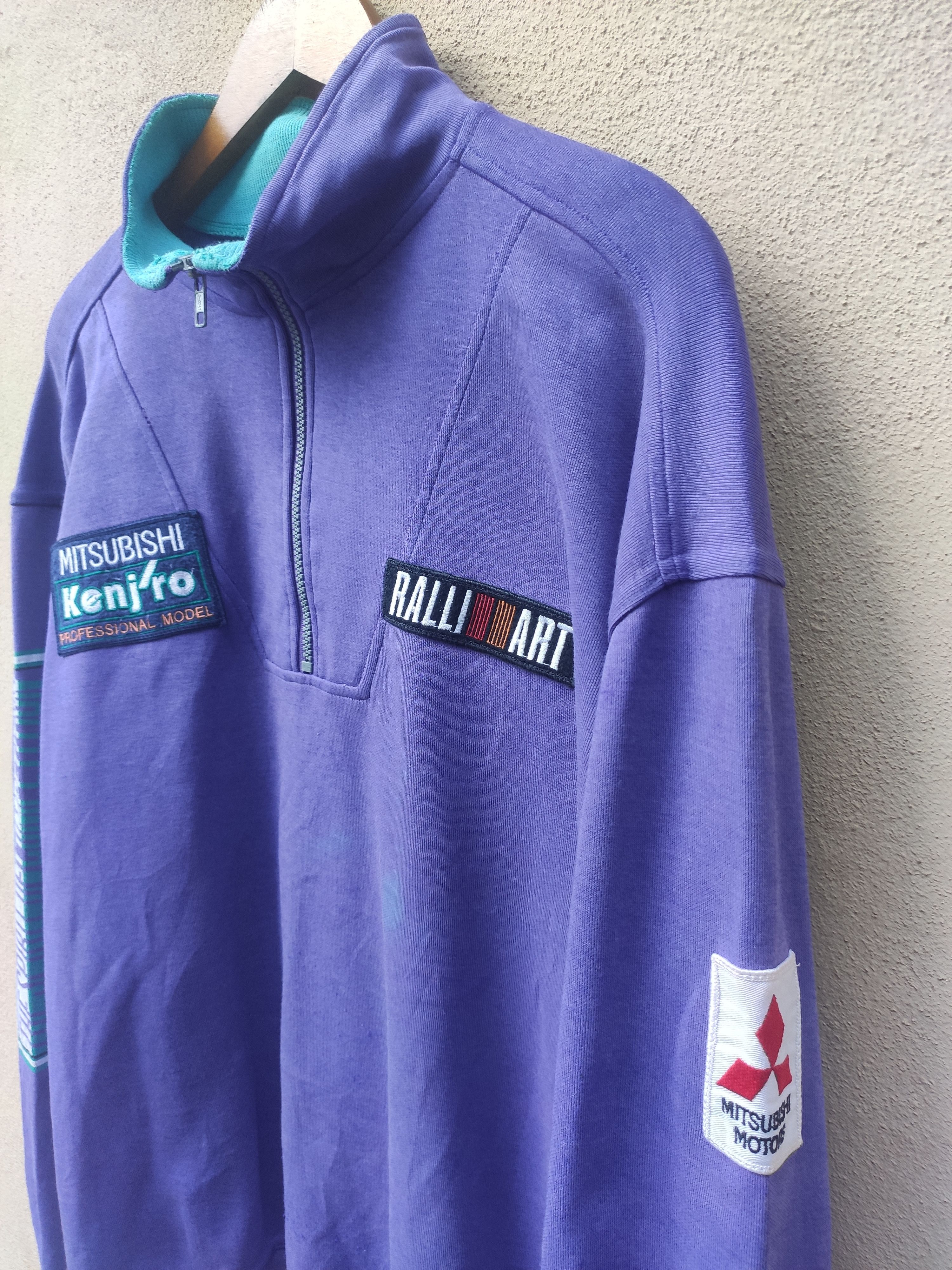 Gear for Sports Vintage 90s Vintage Mitsubishi Rally Art sweatshirt Size US L / EU 52-54 / 3 - 4 Thumbnail