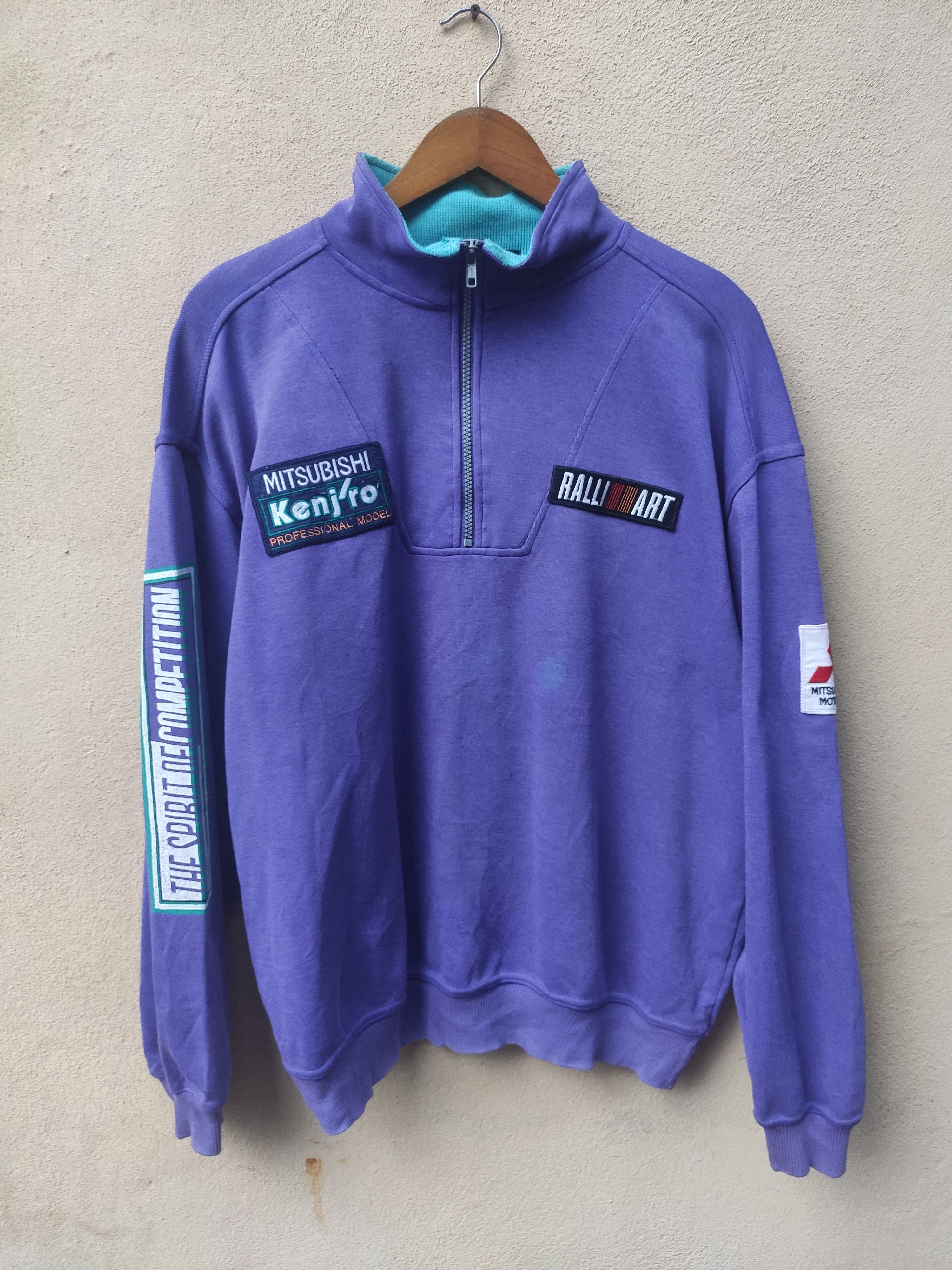 Gear for Sports Vintage 90s Vintage Mitsubishi Rally Art sweatshirt Size US L / EU 52-54 / 3 - 7 Thumbnail