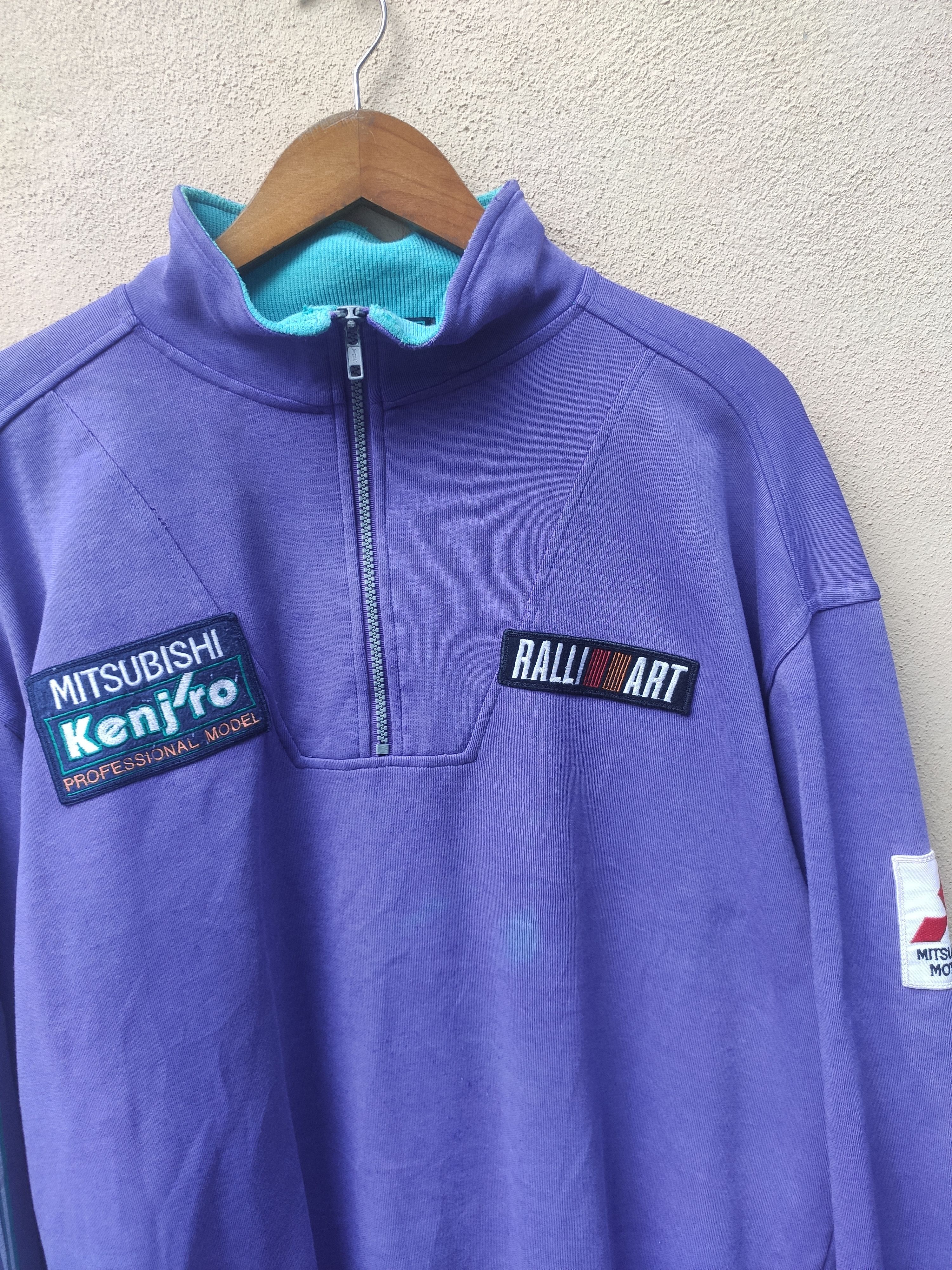 Gear for Sports Vintage 90s Vintage Mitsubishi Rally Art sweatshirt Size US L / EU 52-54 / 3 - 5 Thumbnail