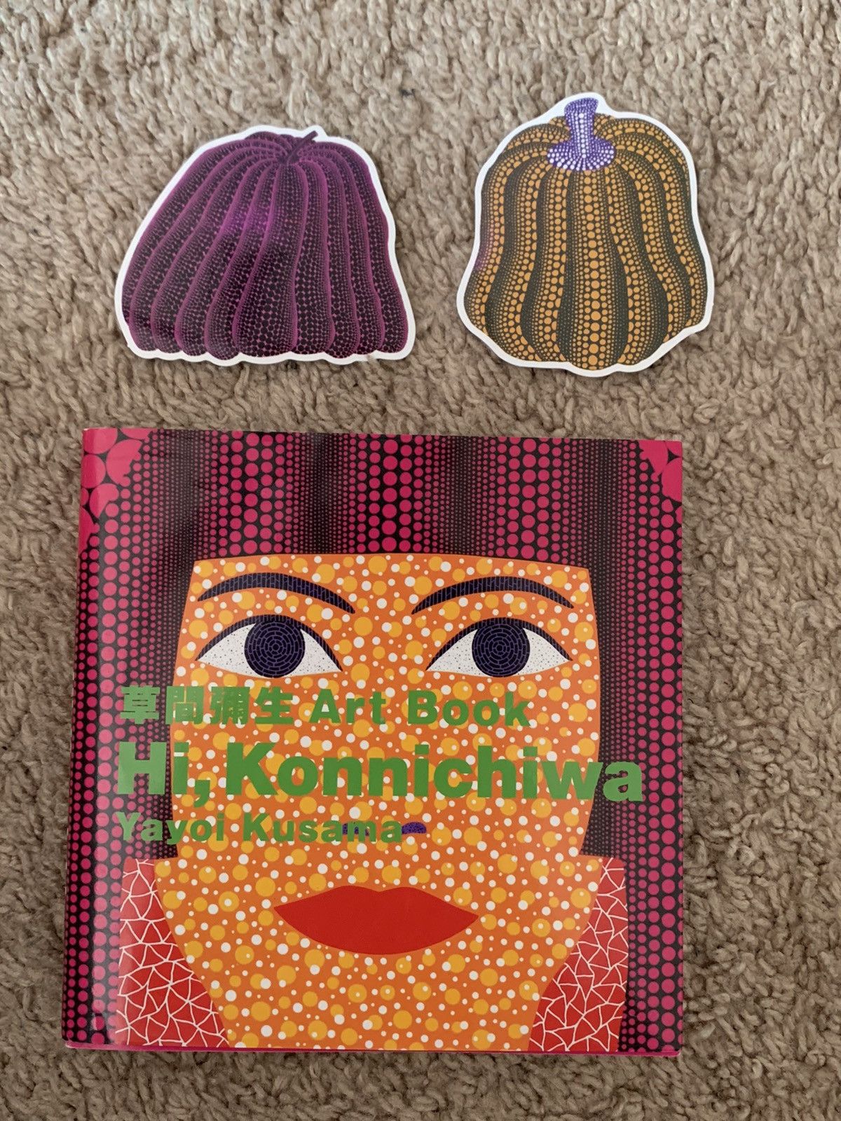 Yayoi Kusama Yayoi kusama art book Hi Konnichiwa paper back Size ONE SIZE - 1 Thumbnail