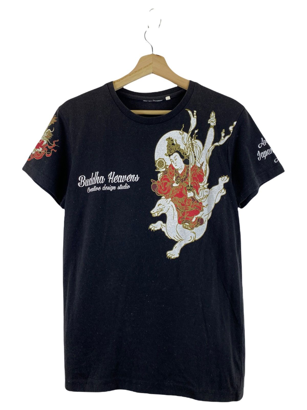 Japanese Brand × Vintage VINTAGE BUDDHA HEAVEN CRETIVE DESIGN STUDIO TEE Size US M / EU 48-50 / 2 - 2 Thumbnail