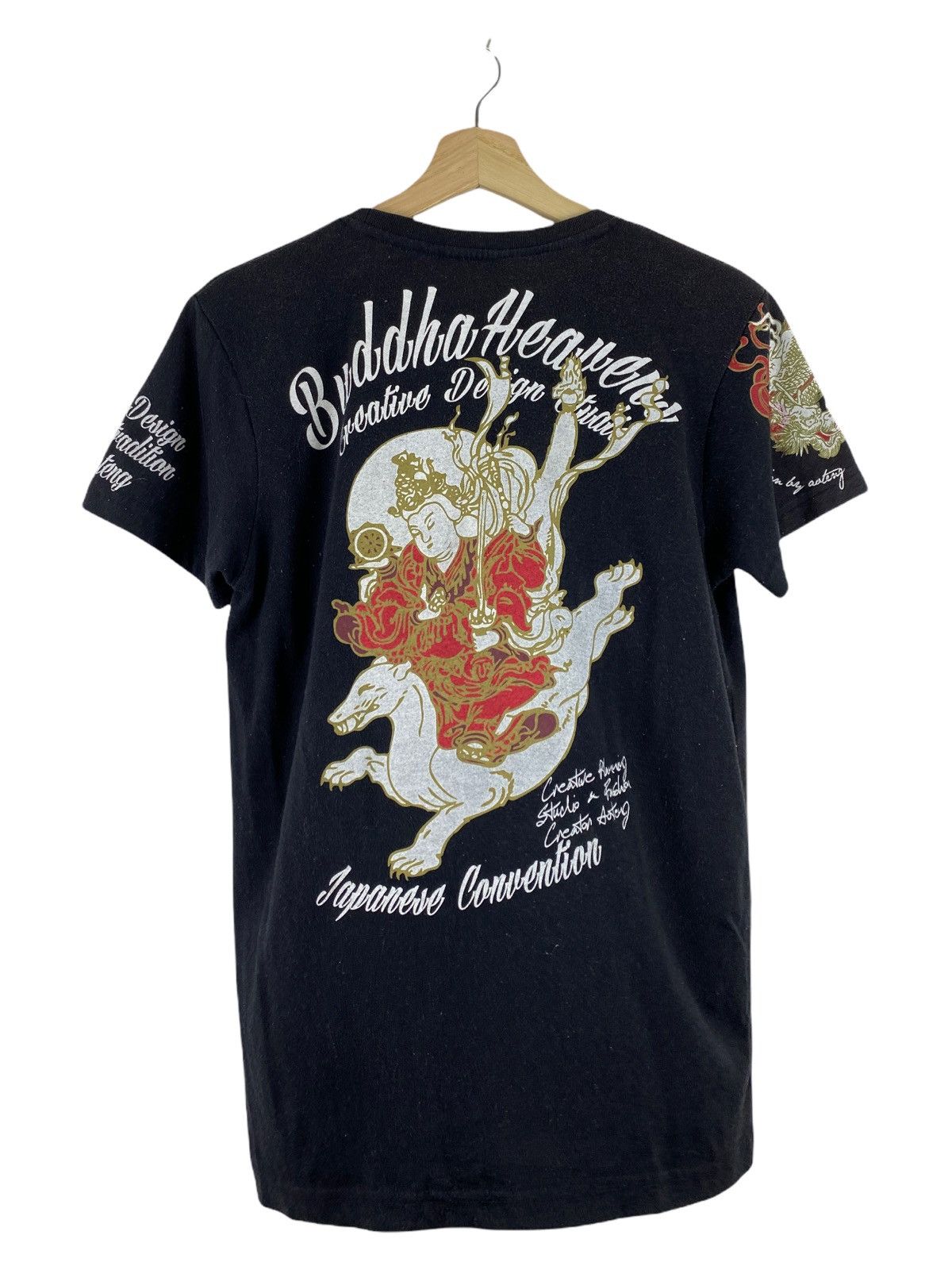 Japanese Brand × Vintage VINTAGE BUDDHA HEAVEN CRETIVE DESIGN STUDIO TEE Size US M / EU 48-50 / 2 - 1 Thumbnail