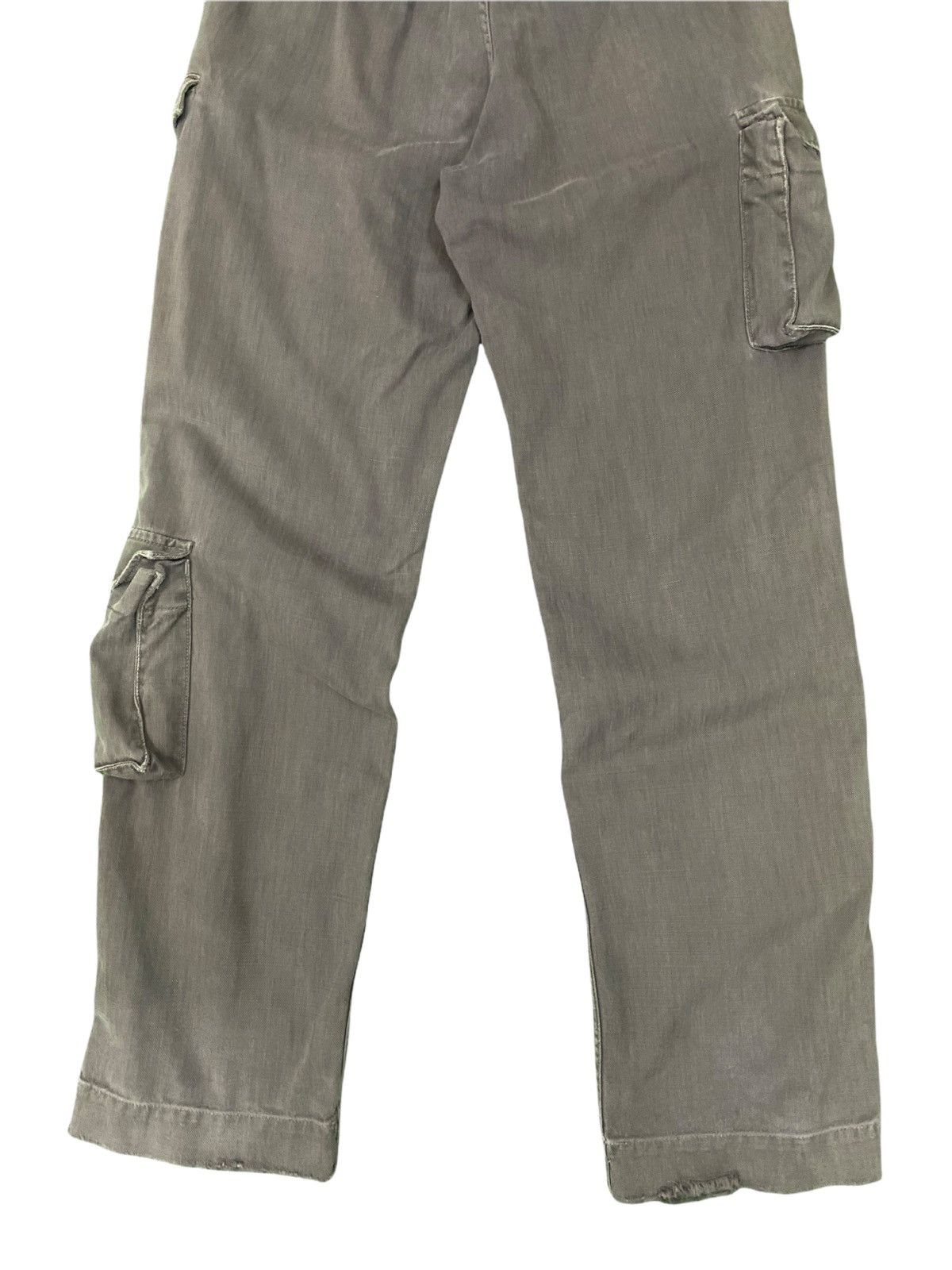 Japan Blue × Japanese Brand × Vintage Vintage Blue way distress cargo pant Size US 32 / EU 48 - 6 Thumbnail