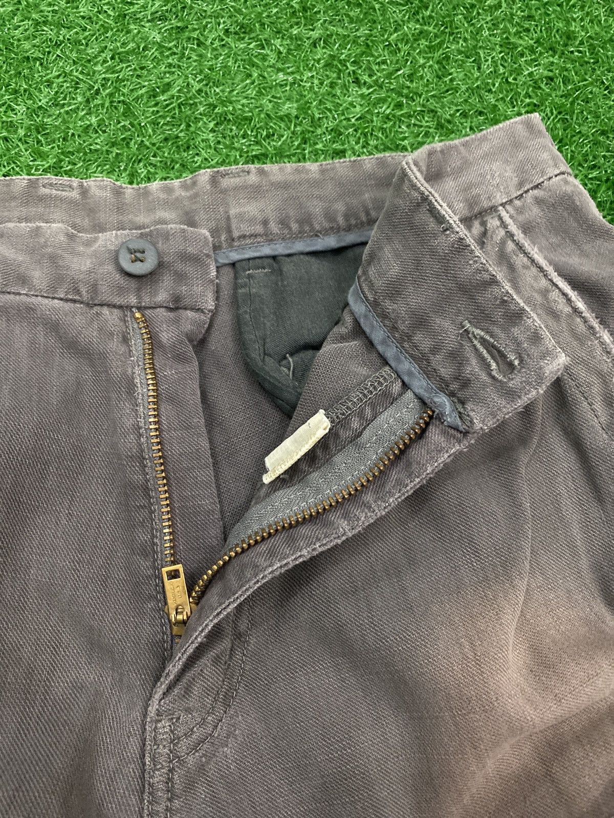 Japan Blue × Japanese Brand × Vintage Vintage Blue way distress cargo pant Size US 32 / EU 48 - 9 Thumbnail