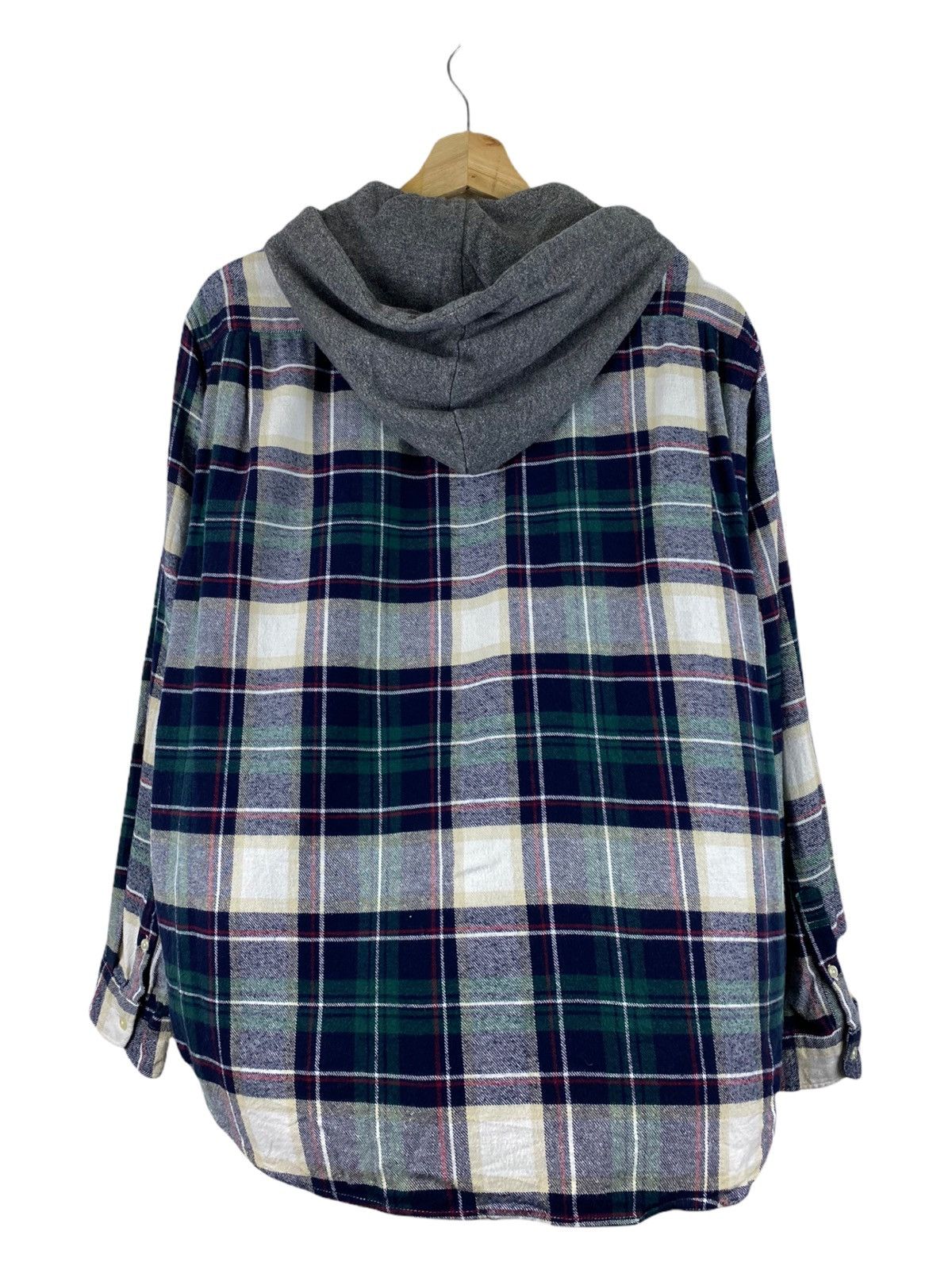 Flannel × Japanese Brand × SHIPS Ships jet blue flannel jacket hoodies Size US L / EU 52-54 / 3 - 2 Thumbnail