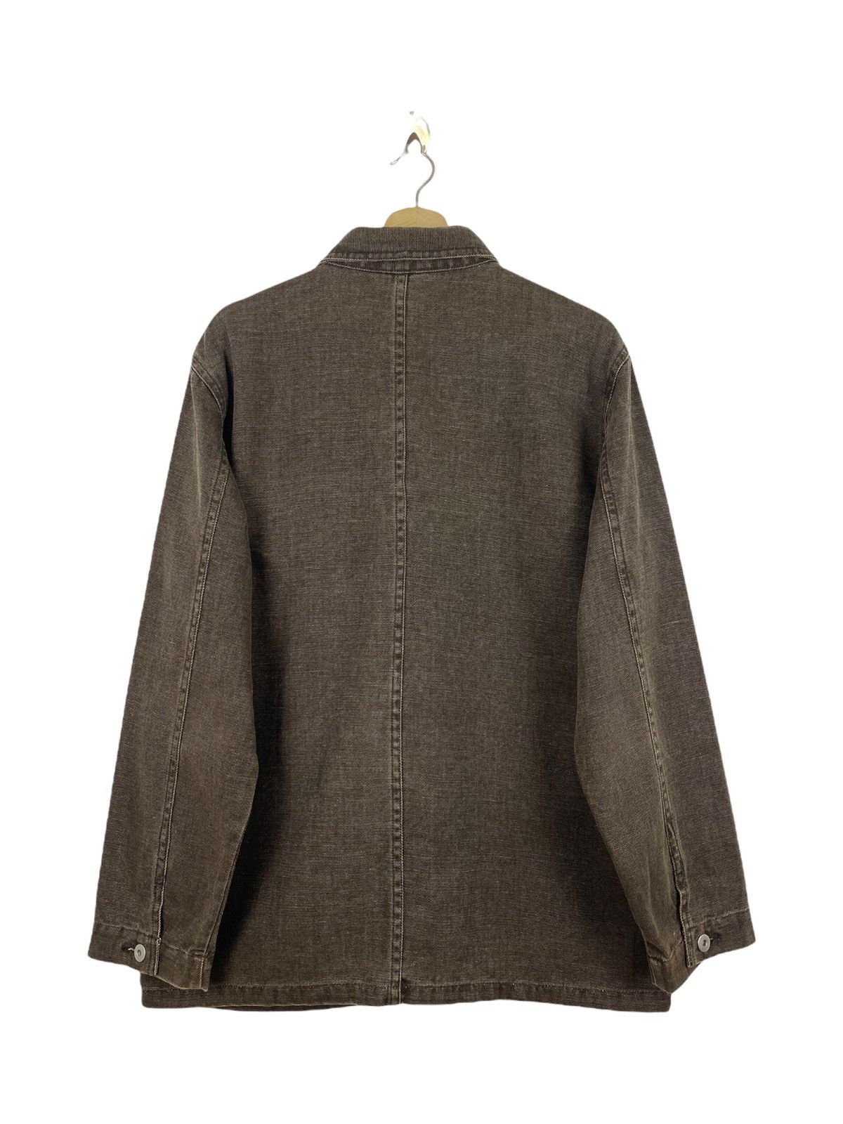 Japanese Brand × Vintage Vintage amori puro khakis worker jacket Size US L / EU 52-54 / 3 - 2 Thumbnail