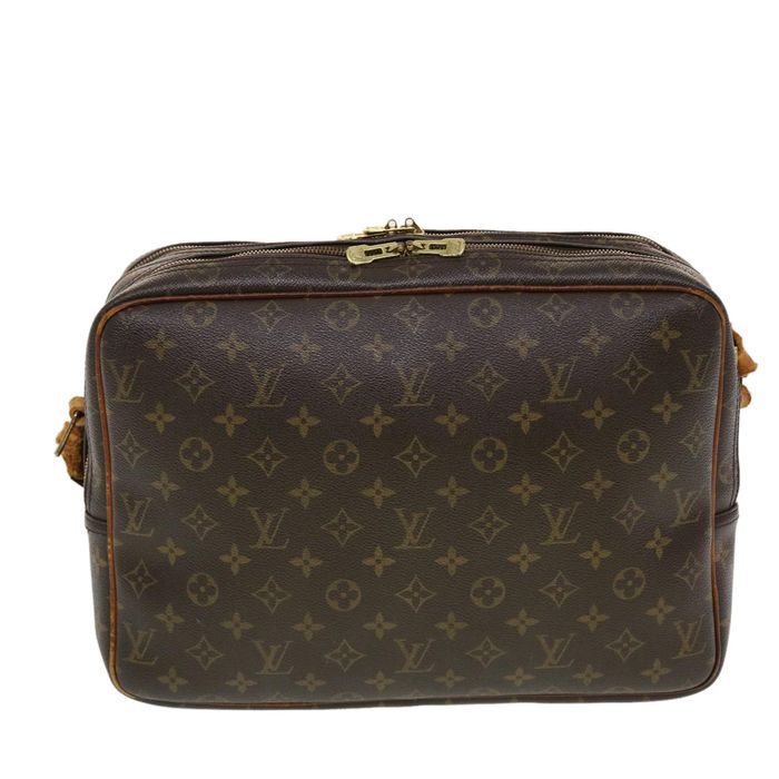 LOUIS VUITTON LV Reporter GM Monogram shoulder bag M45252 Brown