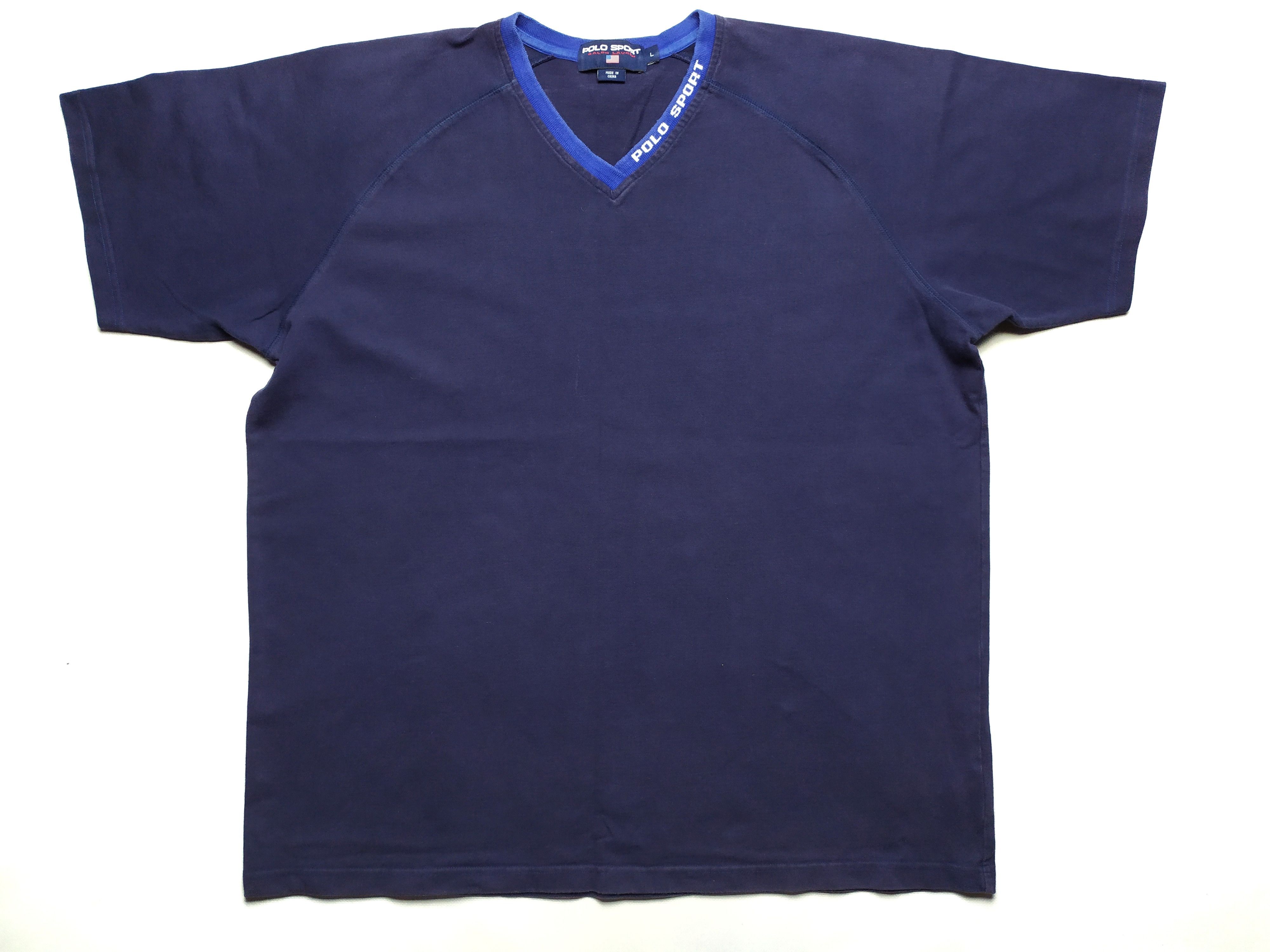 Polo Ralph Lauren Polo Ralph Lauren Sport Shirt Vintage T Usa Neck Size US L / EU 52-54 / 3 - 2 Thumbnail