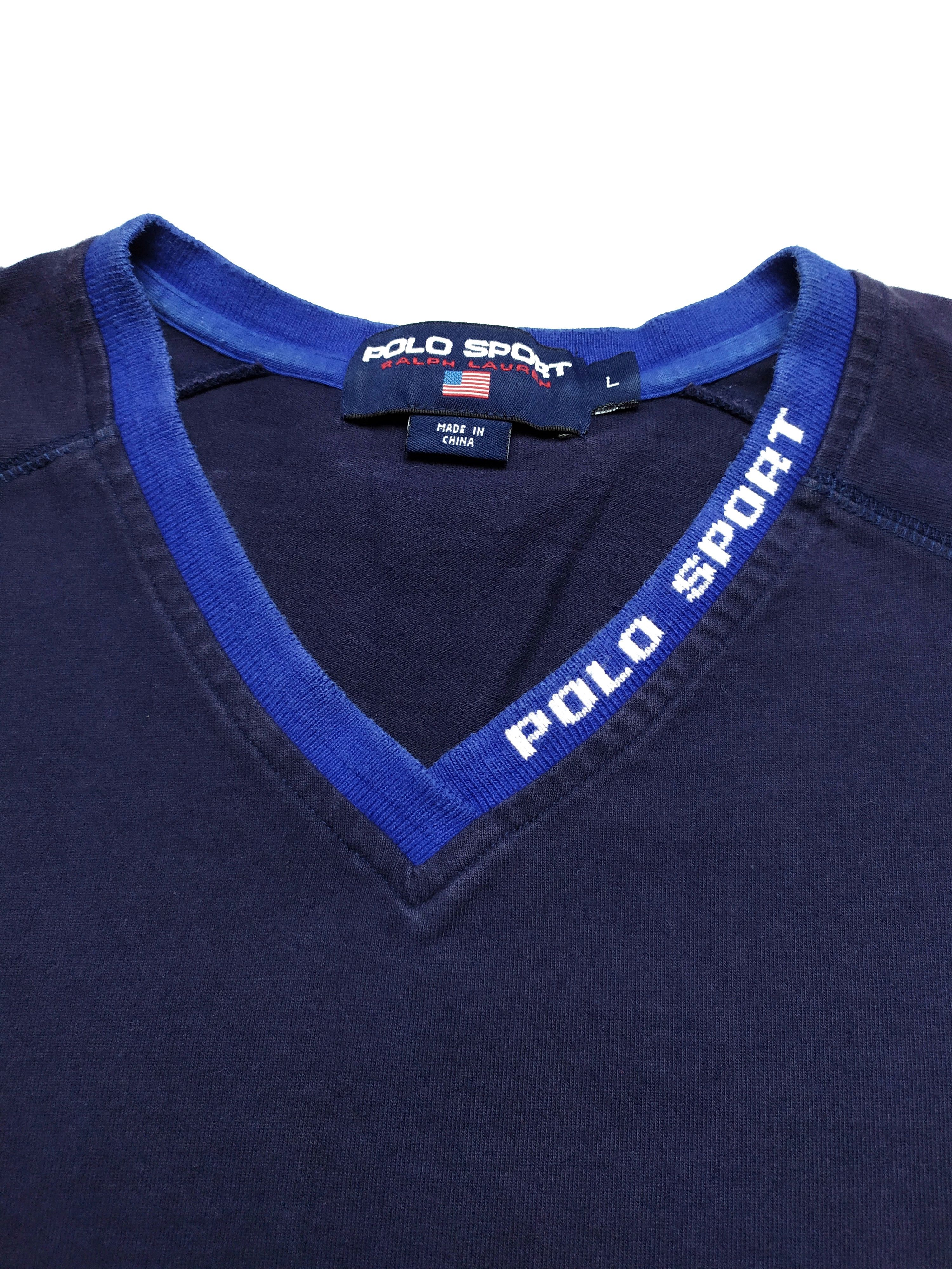Polo Ralph Lauren Polo Ralph Lauren Sport Shirt Vintage T Usa Neck Size US L / EU 52-54 / 3 - 3 Thumbnail