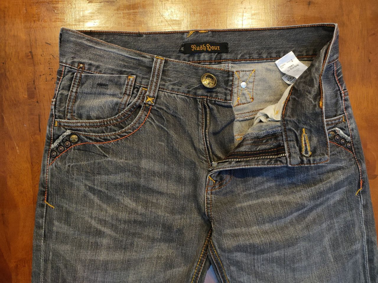 Hysteric Glamour Rush Hour Denim Pant Size US 31 - 4 Thumbnail