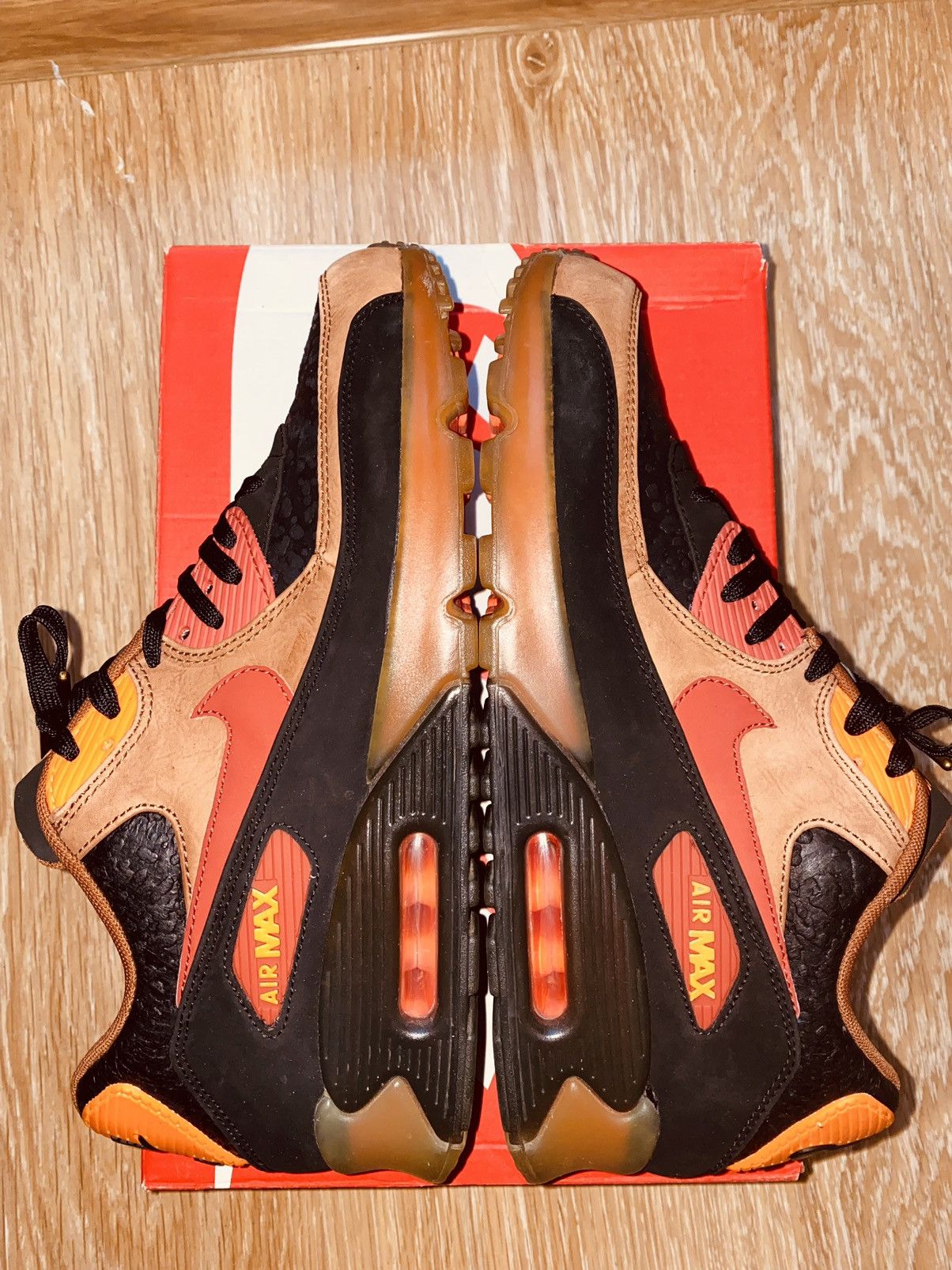 Nike ACG × Supreme Nike Air Max 90 Ice Halloween Bw 2014 Tn Size US 10 / EU 43 - 6 Thumbnail
