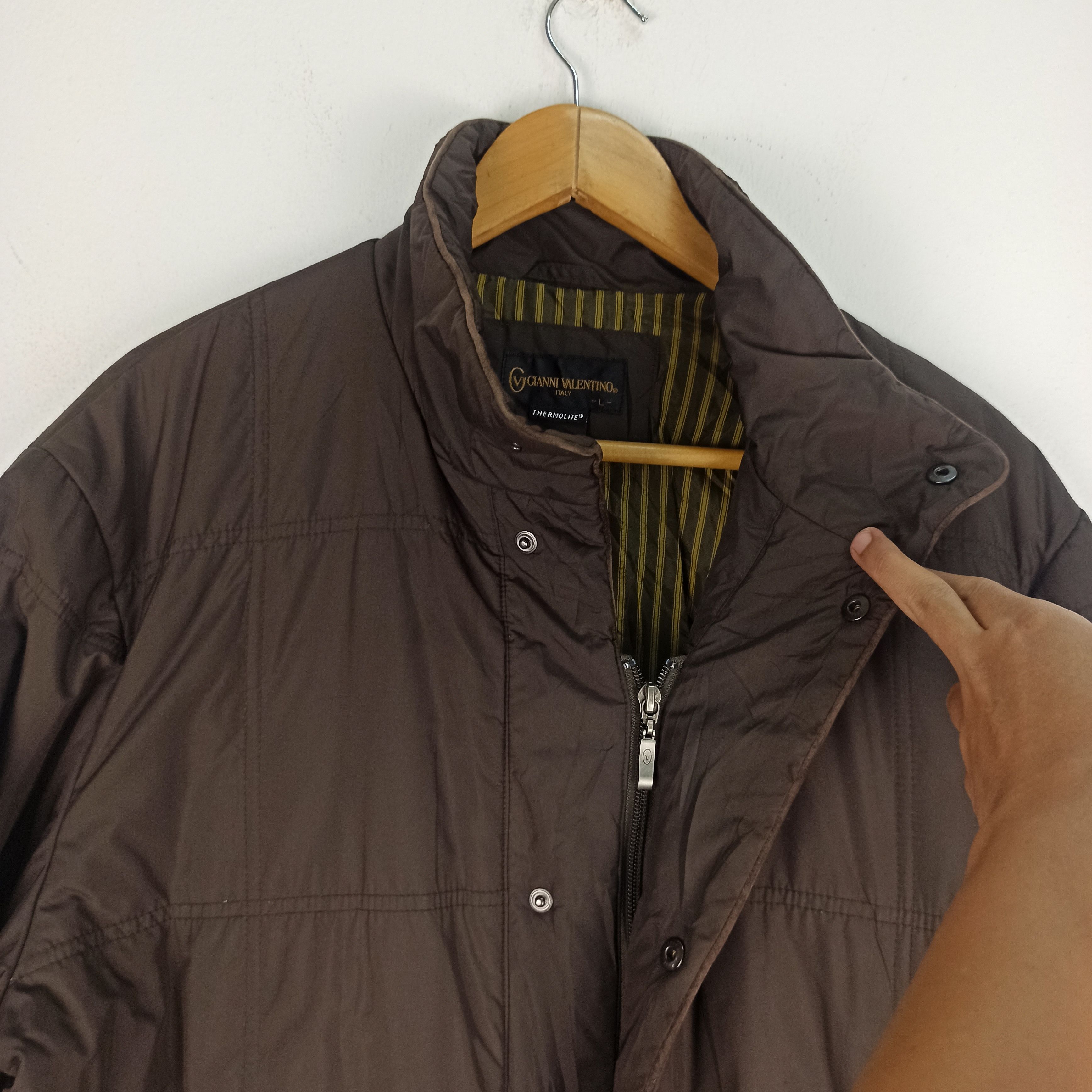 Gianni Valentino Rare🔥 Gianni Valentino Italy Thermolite Puffer Jacket Size US L / EU 52-54 / 3 - 6 Thumbnail