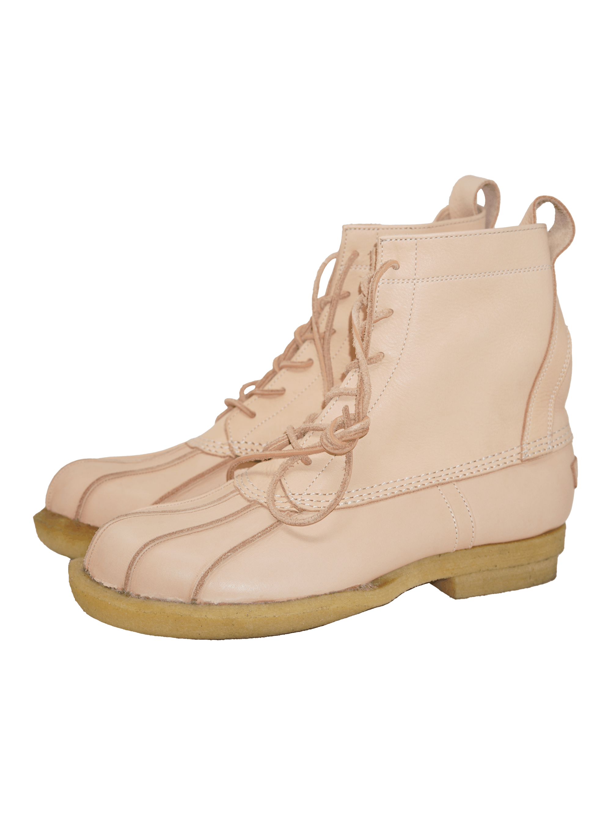 image of Hender Scheme Mip-26 - Natural Duck Boots in Leather, Men's (Size 11)