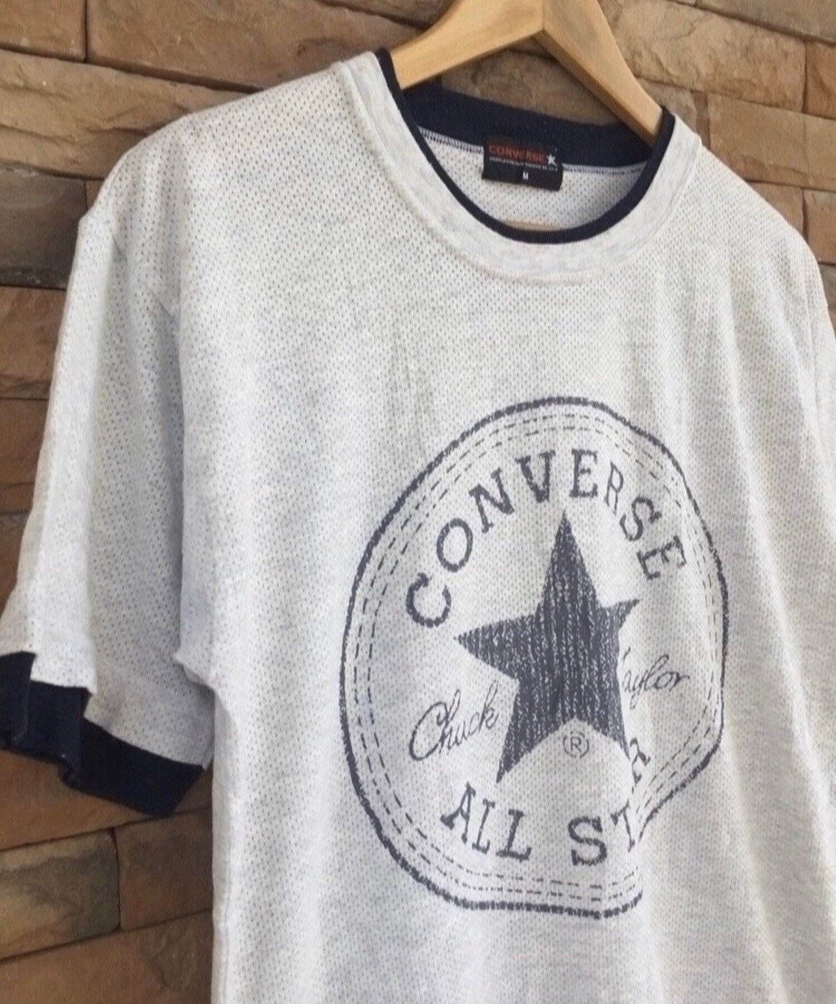 Converse Vintage Converse Big Logo Tshirt Size US M / EU 48-50 / 2 - 2 Thumbnail