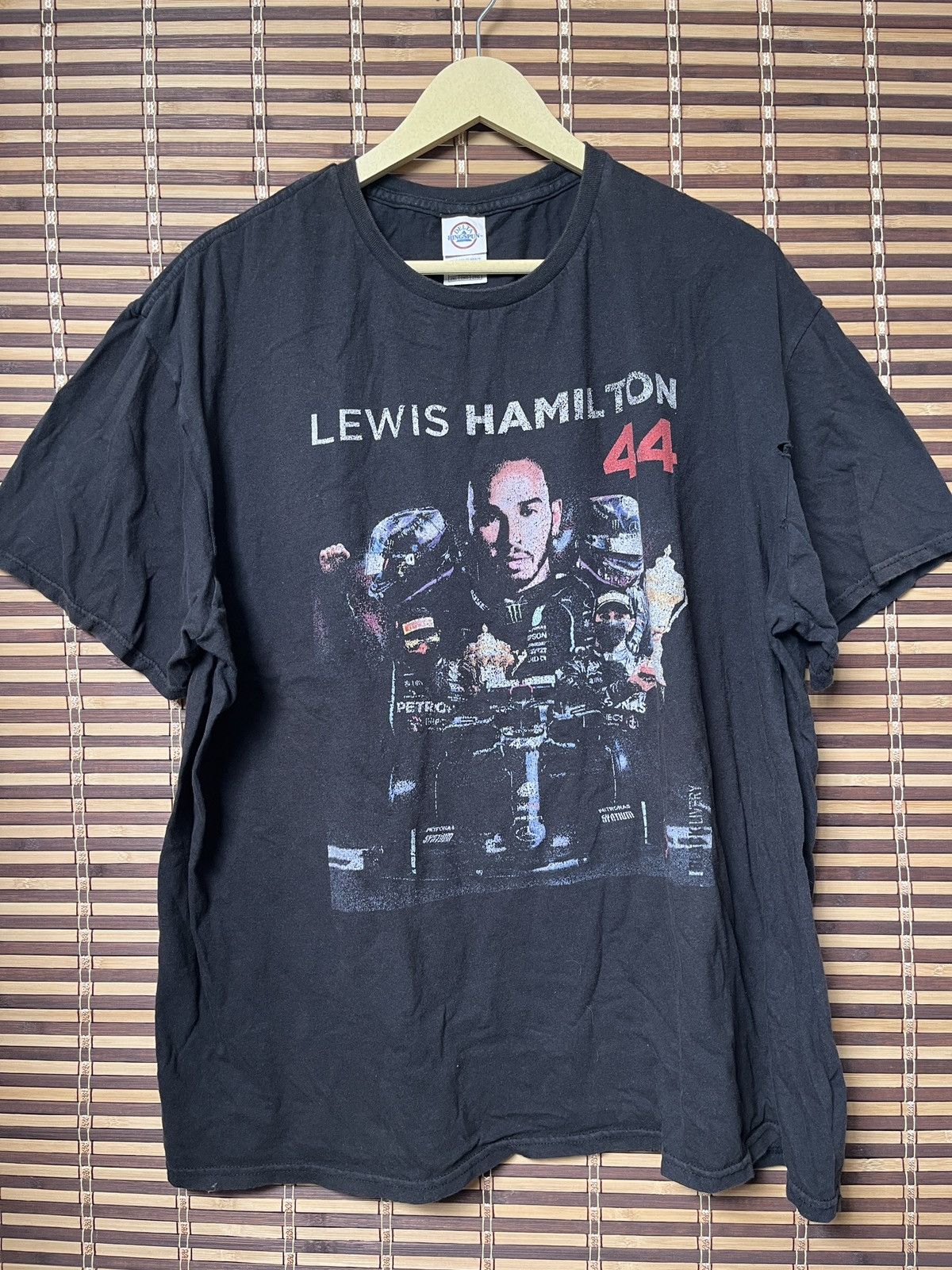 Vintage Grails Vintage Lewis Hamilton 44 Petronas Black Livery Size US XXL / EU 58 / 5 - 19 Thumbnail