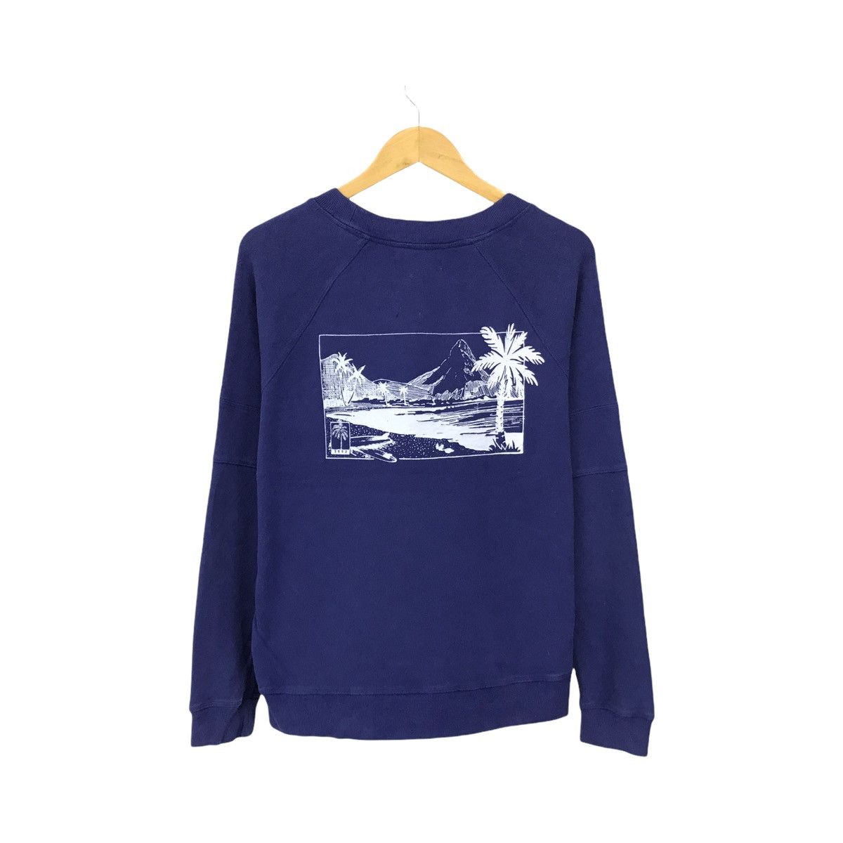 Vintage Vintage Roxy Sweatshirt 1990 Hawaii Beach Jumper Pullover Size US M / EU 48-50 / 2 - 1 Thumbnail