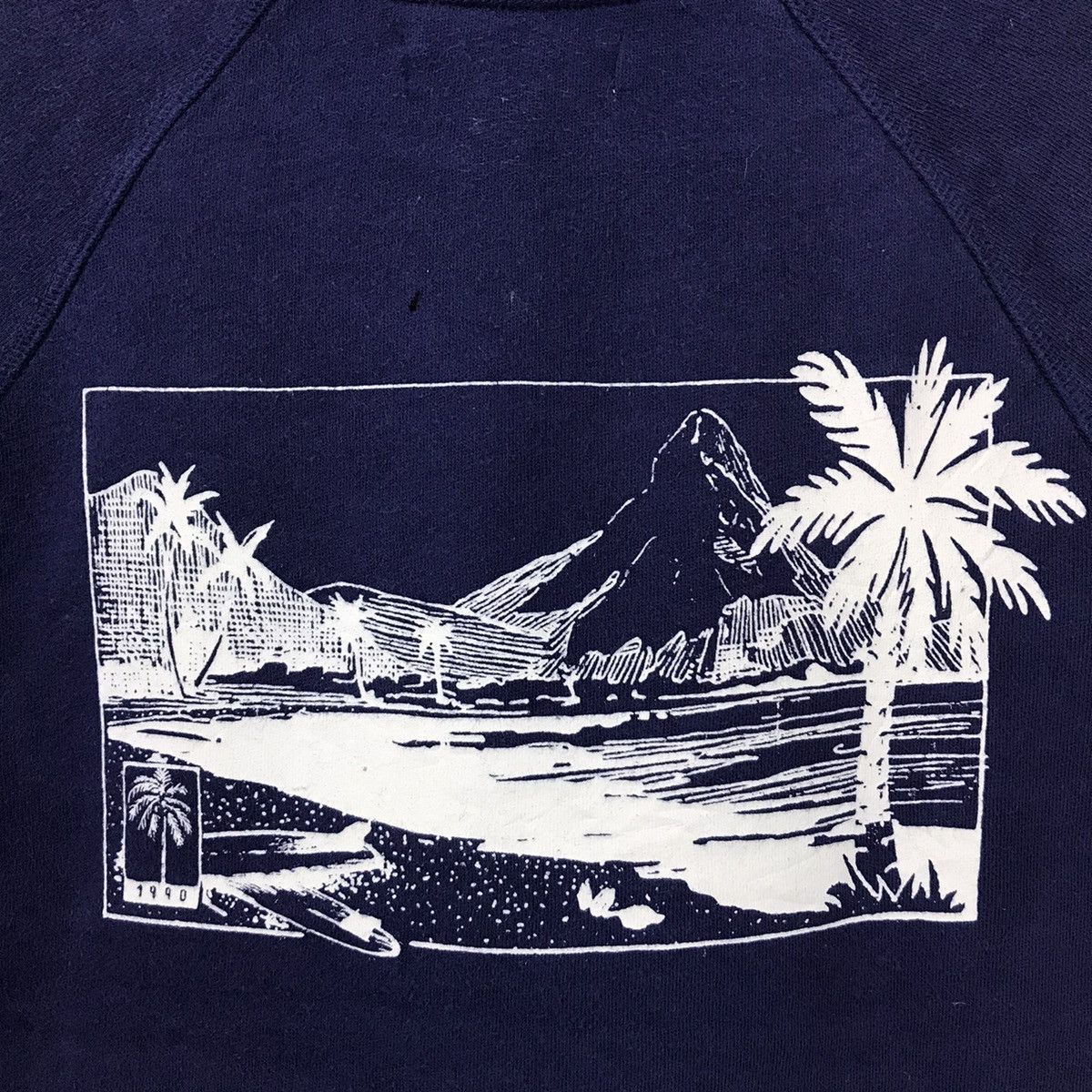 Vintage Vintage Roxy Sweatshirt 1990 Hawaii Beach Jumper Pullover Size US M / EU 48-50 / 2 - 8 Thumbnail
