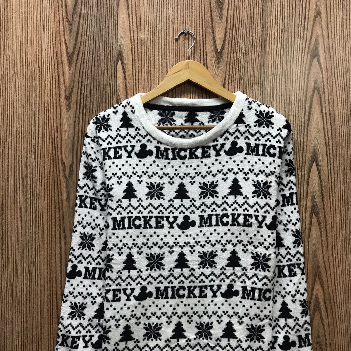 Disney × Mickey Mouse × Vintage Vintage Mickey Mouse Fleece Sweatshirt Size US M / EU 48-50 / 2 - 2 Thumbnail