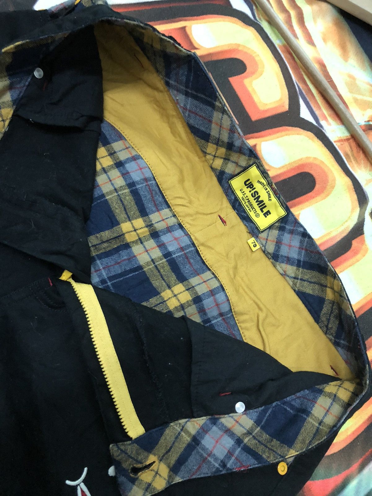 Japanese Brand UP! SMILE TOKYO JAPAN LIMITED BLACK PANTS Size US 32 / EU 48 - 6 Thumbnail
