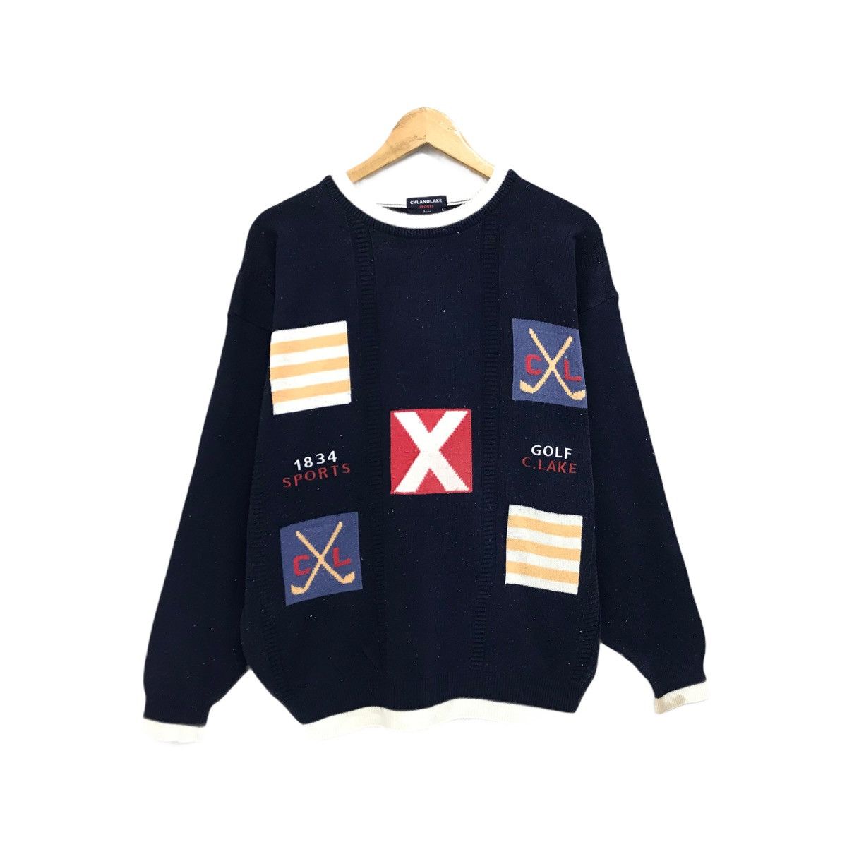 Rare!!! Vintage Chlandlake Sweatshirt Pullover Jumper