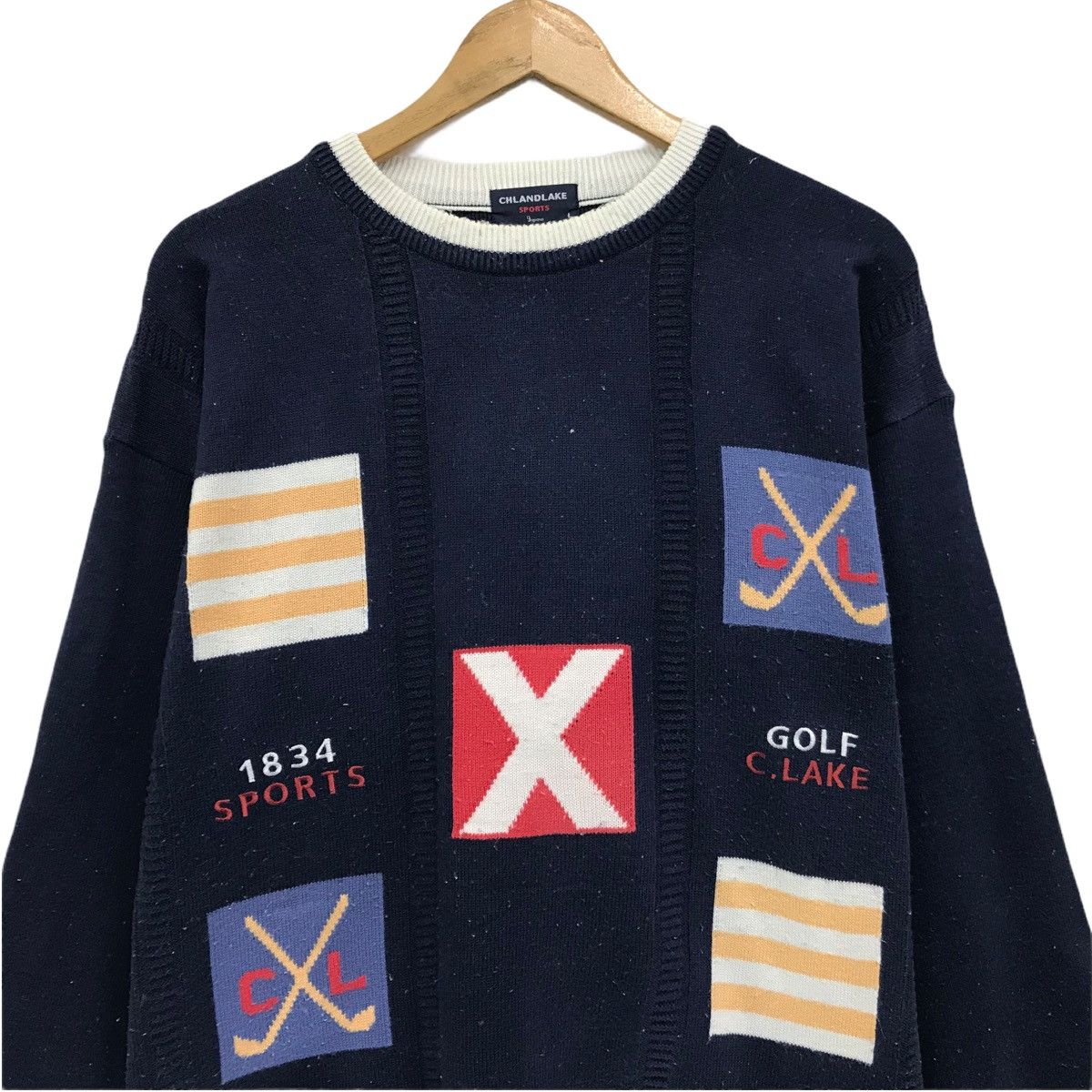 Japanese Brand × Vintage Rare!!! Vintage Chlandlake Sweatshirt Pullover Jumper Size US L / EU 52-54 / 3 - 2 Thumbnail