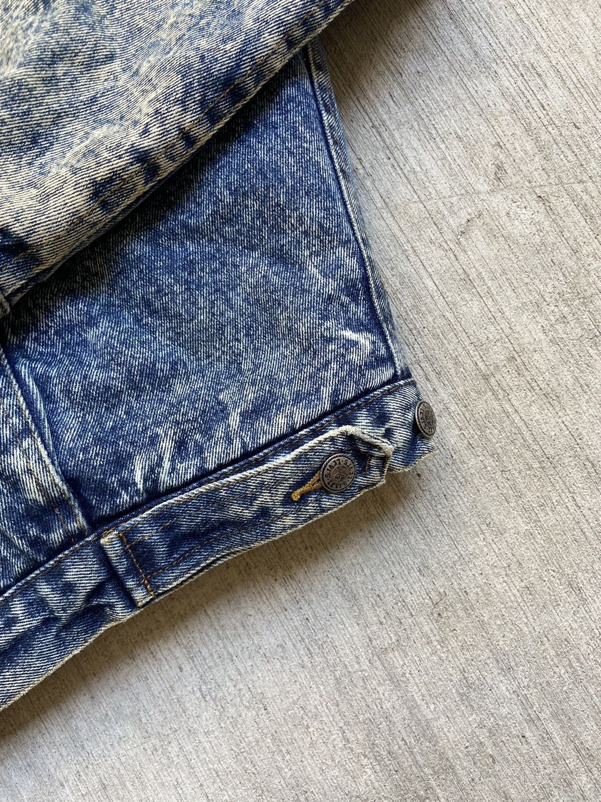 Levi's × Levi's Vintage Clothing × Vintage Vintage 80’s Levi’s Sherpa Hooded Denim Jean Jacket Blue Size US S / EU 44-46 / 1 - 10 Thumbnail
