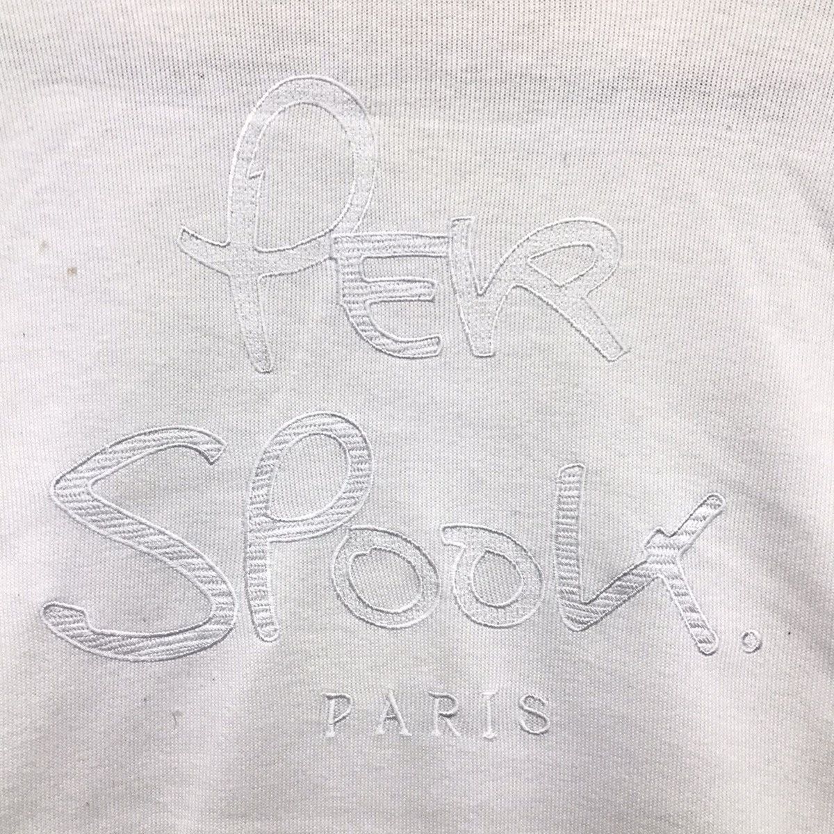 Designer × Japanese Brand Per Spook Paris Big Logo Sweatshirt Size US M / EU 48-50 / 2 - 3 Thumbnail