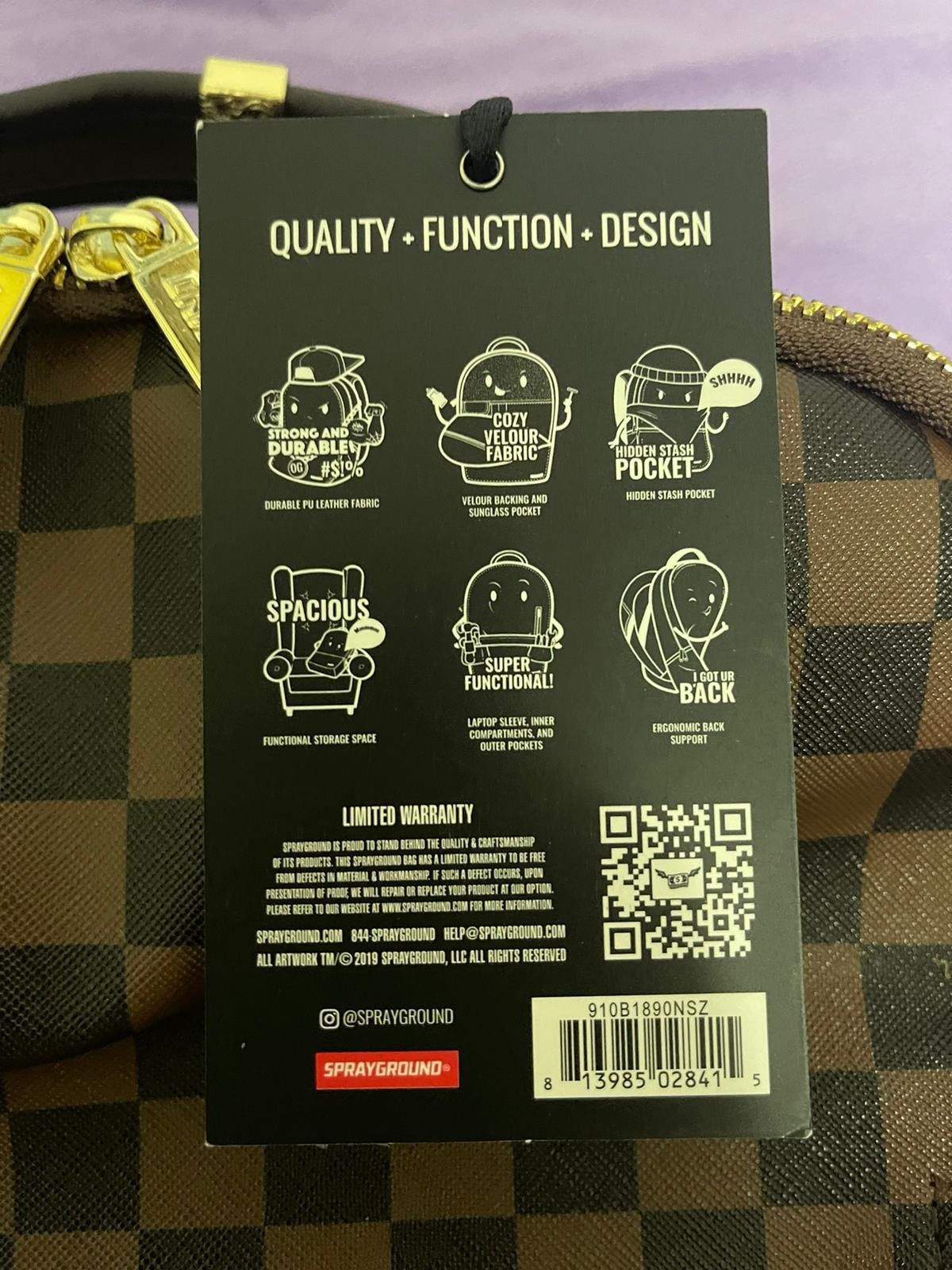 Sprayground RARE Sprayground OG Sharks In Paris Backpack Size ONE SIZE - 3 Thumbnail