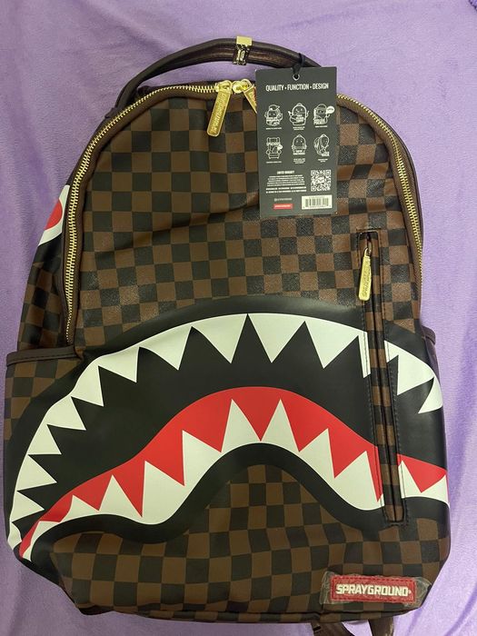 Sprayground RARE Sprayground Sharks In Paris Backpack