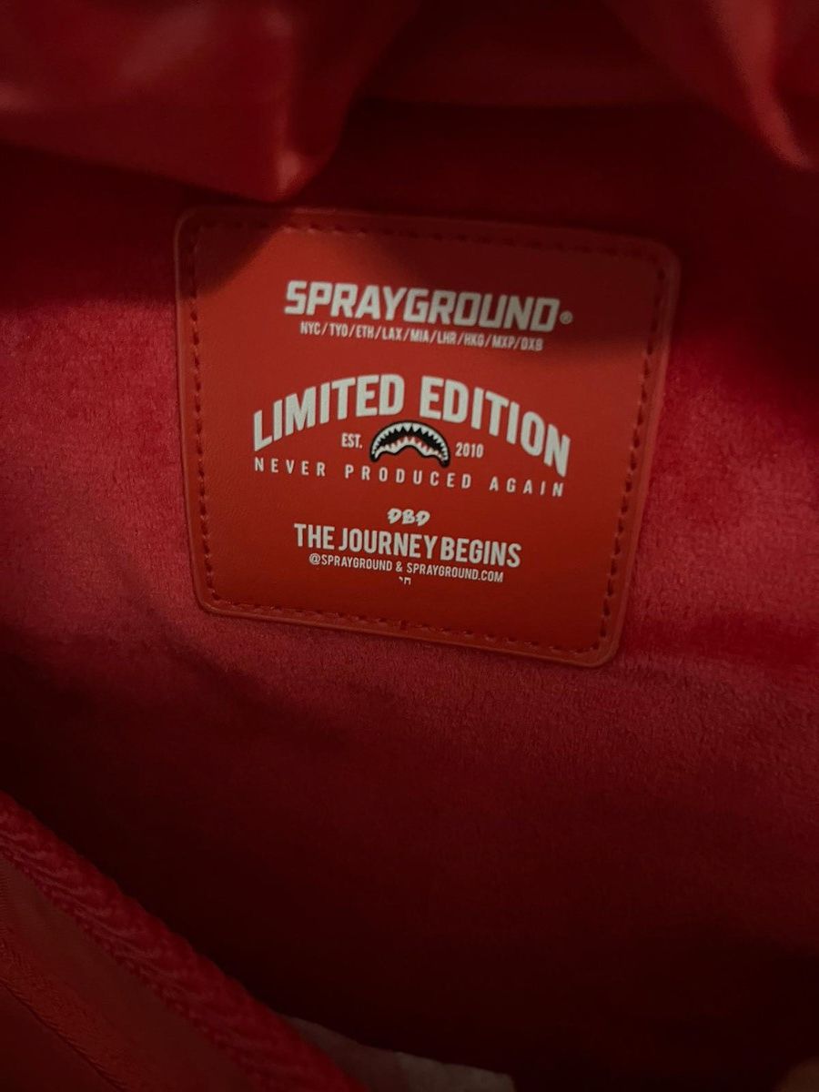 Sprayground RARE Sprayground OG Sharks In Paris Backpack Size ONE SIZE - 5 Thumbnail