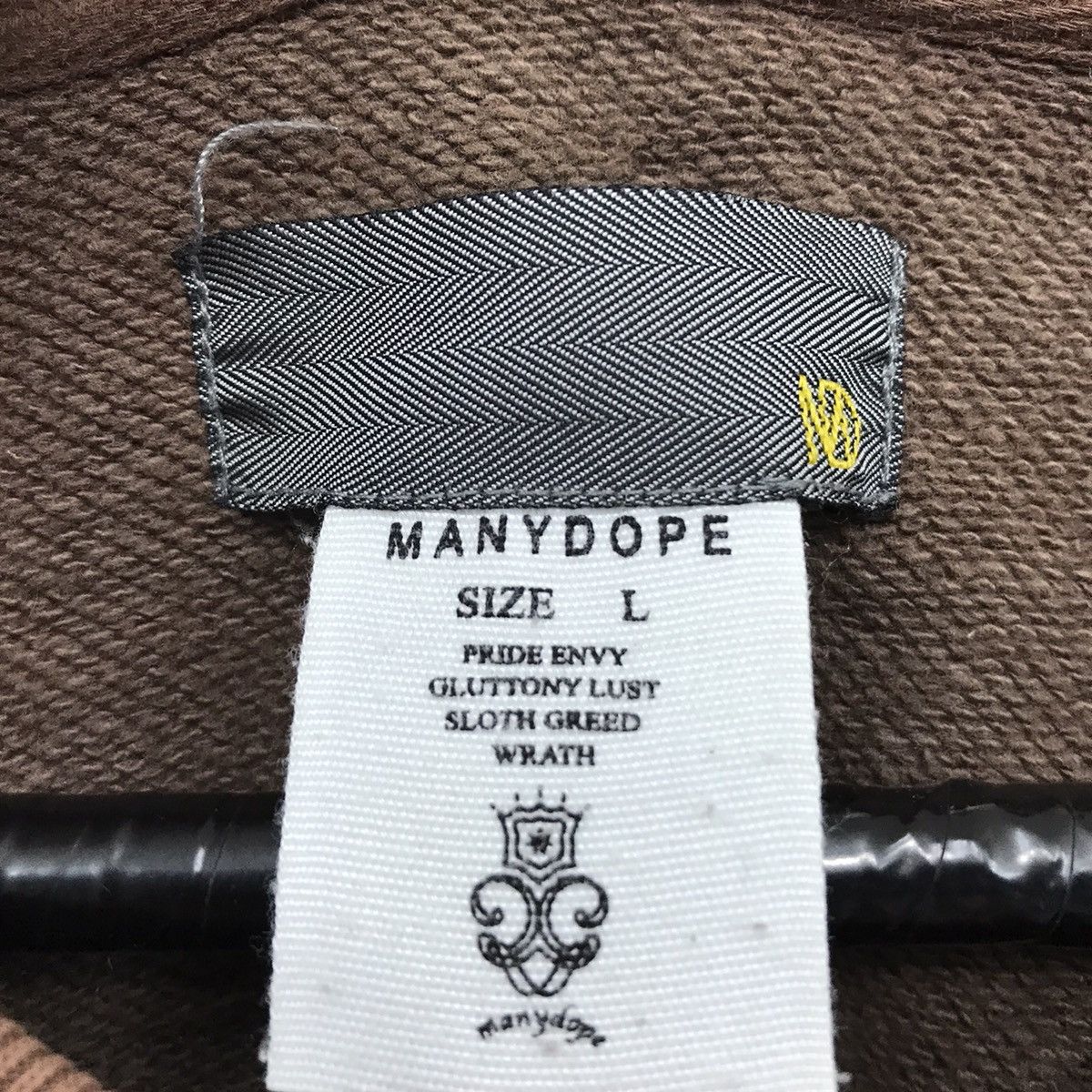 Japanese Brand Vintage ManyDope Sweatshirt Jumper Pullover Size US L / EU 52-54 / 3 - 8 Thumbnail