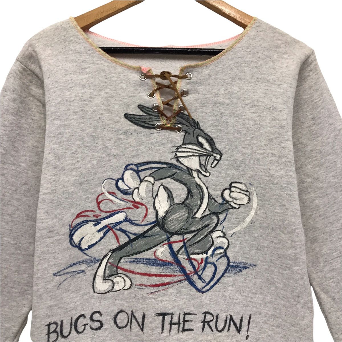 Cartoon Network × Vintage × Warner Bros Vintage Bugs Bunny Looney Tunes Cartoon Sweatshirt Size US XS / EU 42 / 0 - 2 Thumbnail