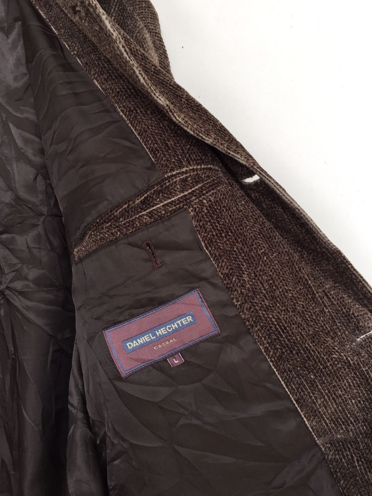 Daniel Hechter × Vintage Daniel Hechter Velvet Jacket Button 25x31 Size US L / EU 52-54 / 3 - 7 Thumbnail