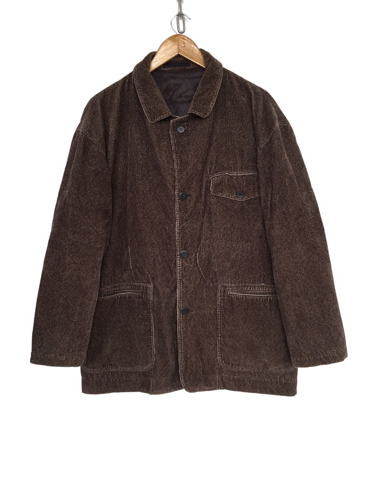 Daniel Hechter × Vintage Daniel Hechter Velvet Jacket Button 25x31 Size US L / EU 52-54 / 3 - 1 Thumbnail