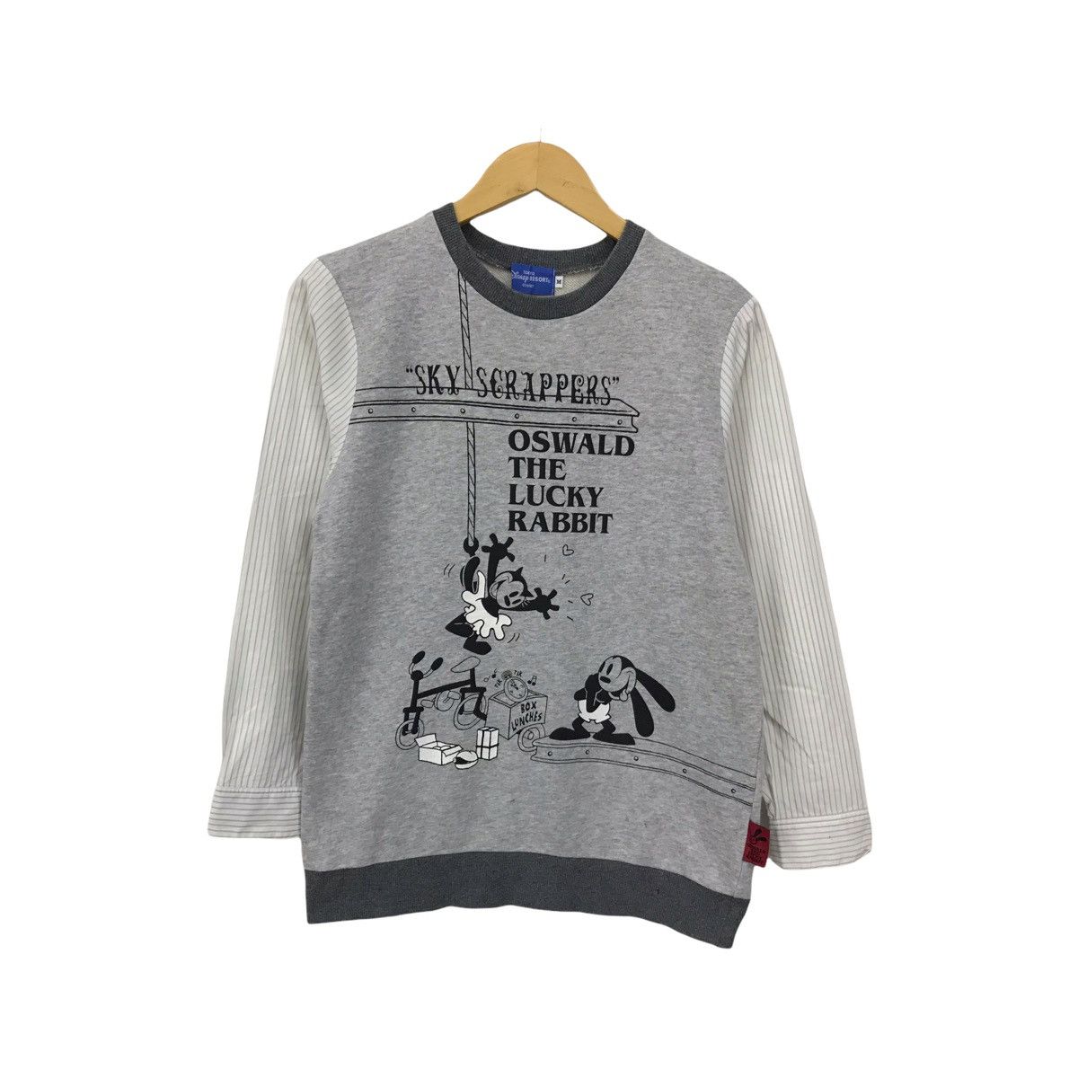 Cartoon Network × Disney × Vintage Vintage Disney Cartoon Oswald The Lucky Rabbit Sweatshirt Size US S / EU 44-46 / 1 - 1 Thumbnail