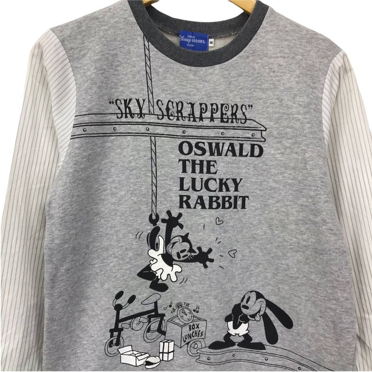 Cartoon Network × Disney × Vintage Vintage Disney Cartoon Oswald The Lucky Rabbit Sweatshirt Size US S / EU 44-46 / 1 - 2 Thumbnail