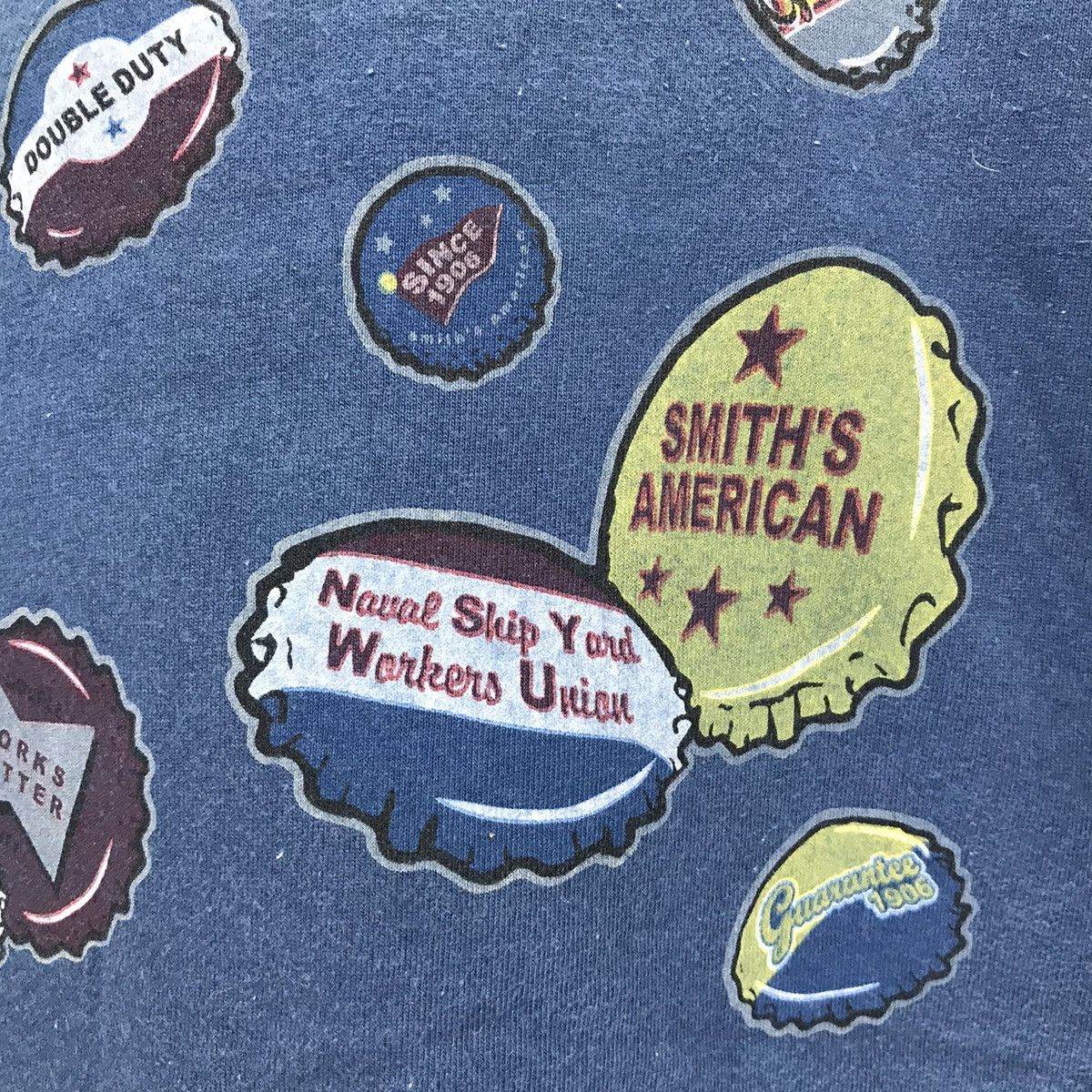 Japanese Brand × Vintage Smith American Nice Design Big Logo Sweatshirt Size US XS / EU 42 / 0 - 5 Thumbnail